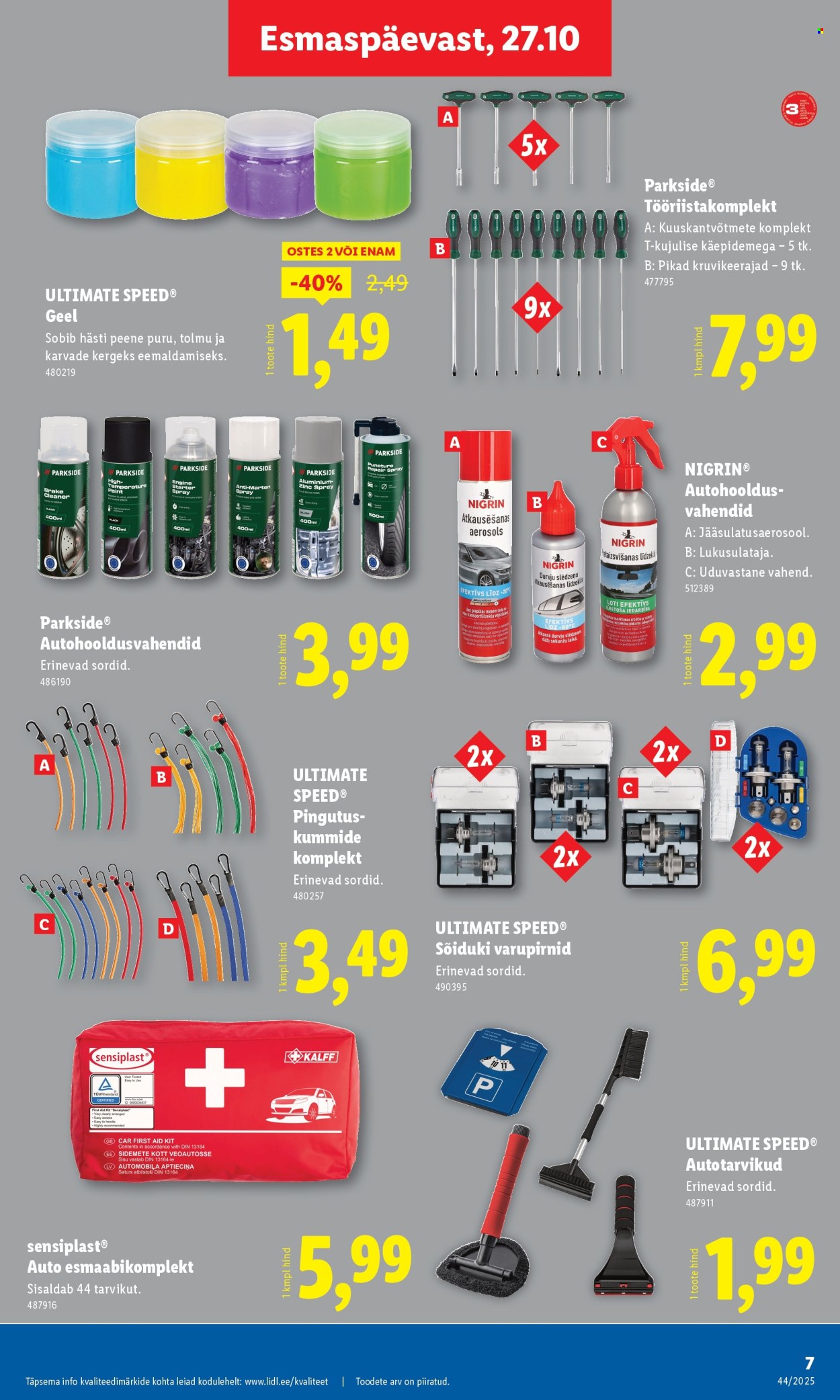 Lidl kliendileht - 27.10.2025 - 02.11.2025. Lehekülg 9
