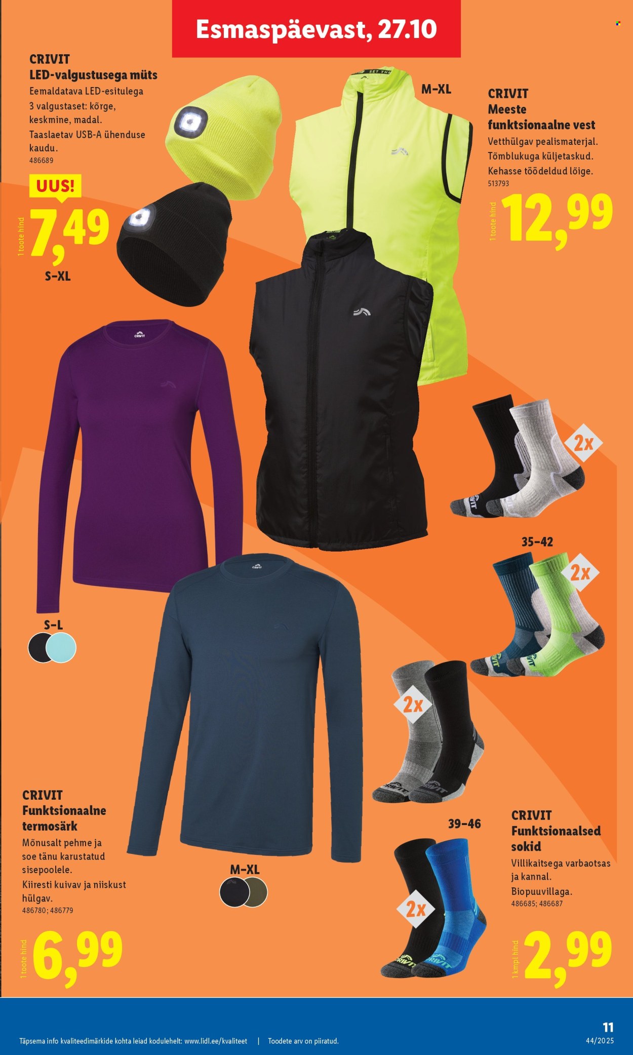 Lidl kliendileht - 27.10.2025 - 02.11.2025. Lehekülg 13
