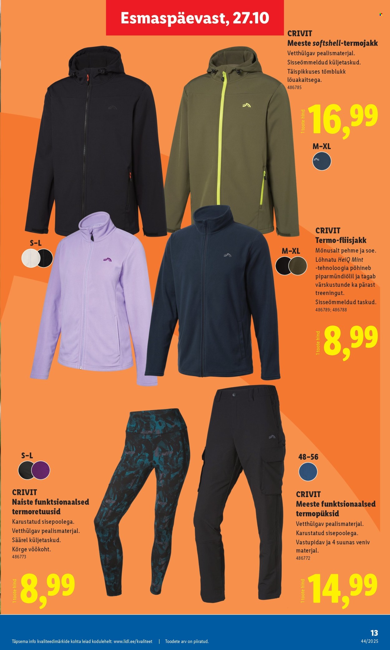 Lidl kliendileht - 27.10.2025 - 02.11.2025. Lehekülg 15