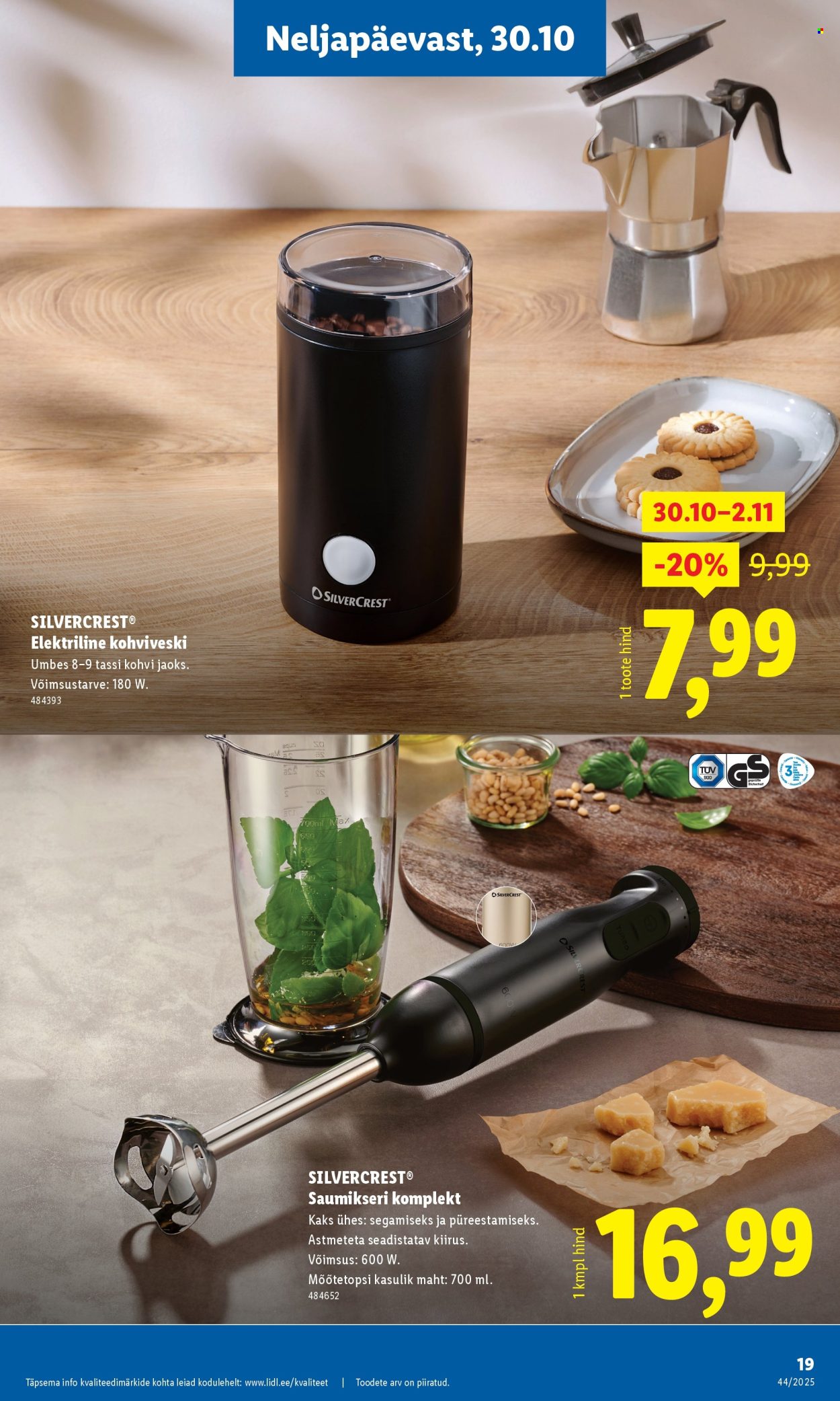 Lidl kliendileht - 27.10.2025 - 02.11.2025. Lehekülg 21