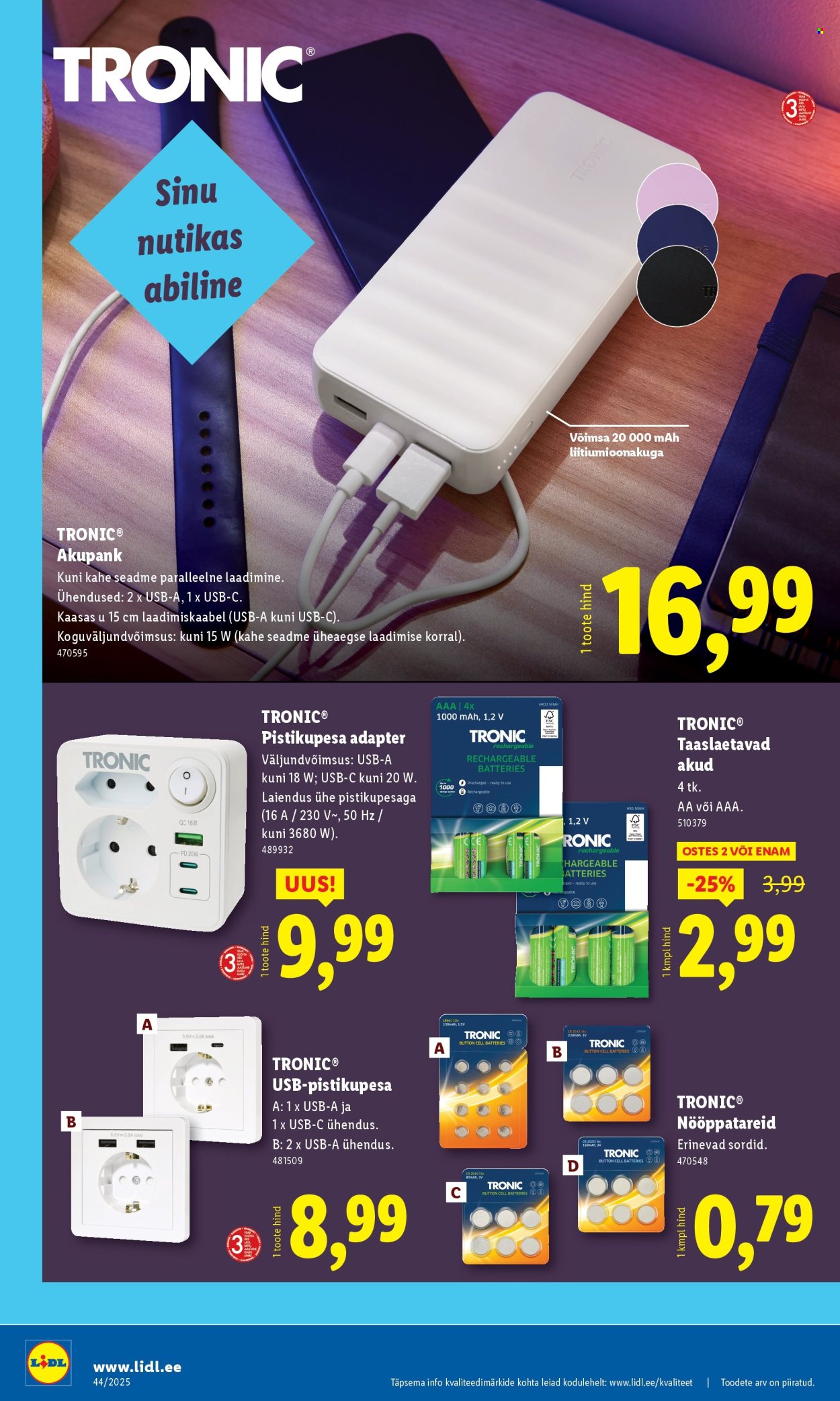 Lidl kliendileht - 27.10.2025 - 02.11.2025. Lehekülg 26