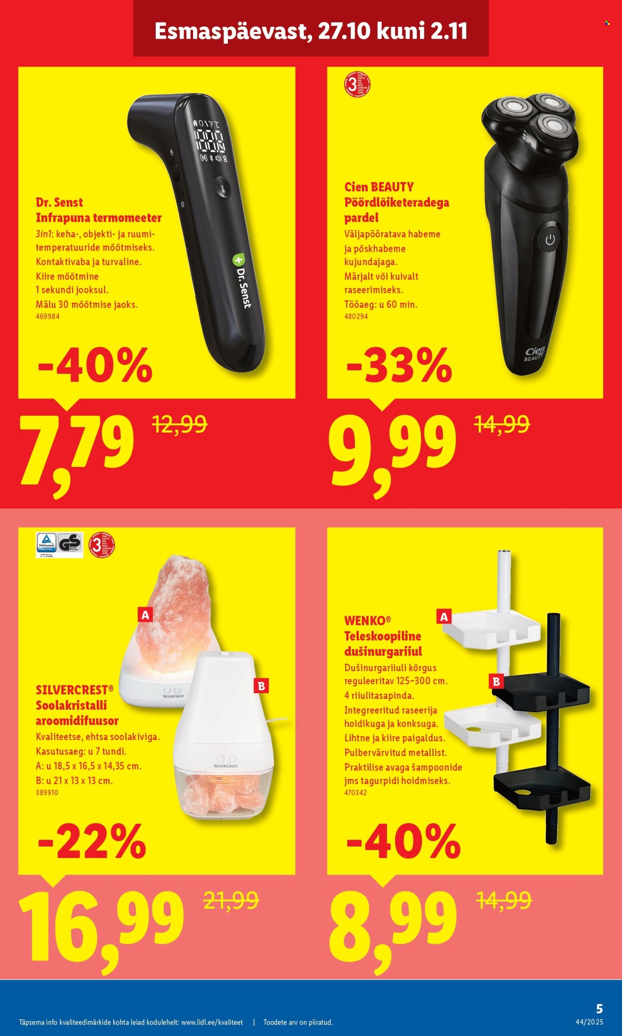 Lidl kliendileht - 27.10.2025 - 02.11.2025. Lehekülg 5