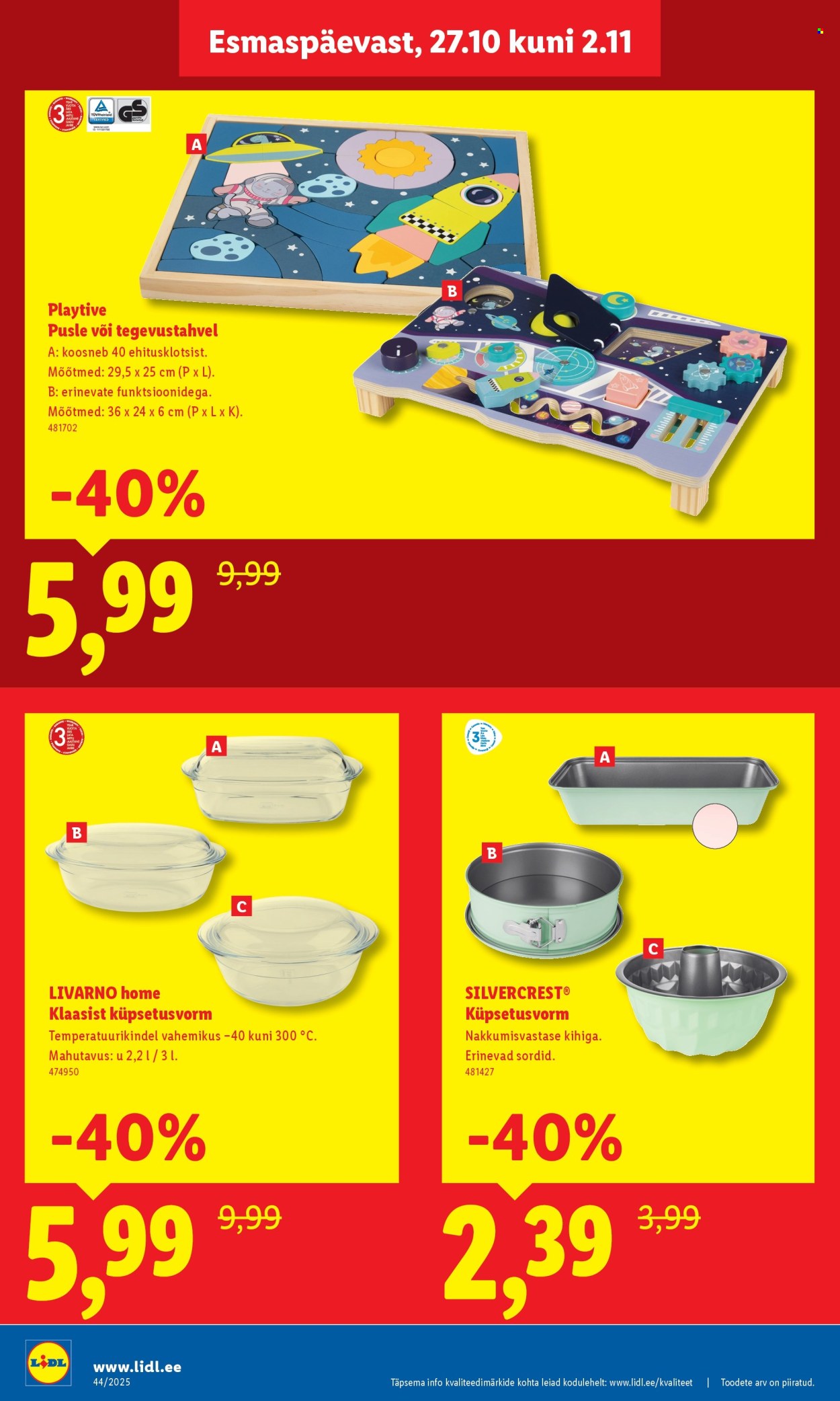 Lidl kliendileht - 27.10.2025 - 02.11.2025. Lehekülg 6