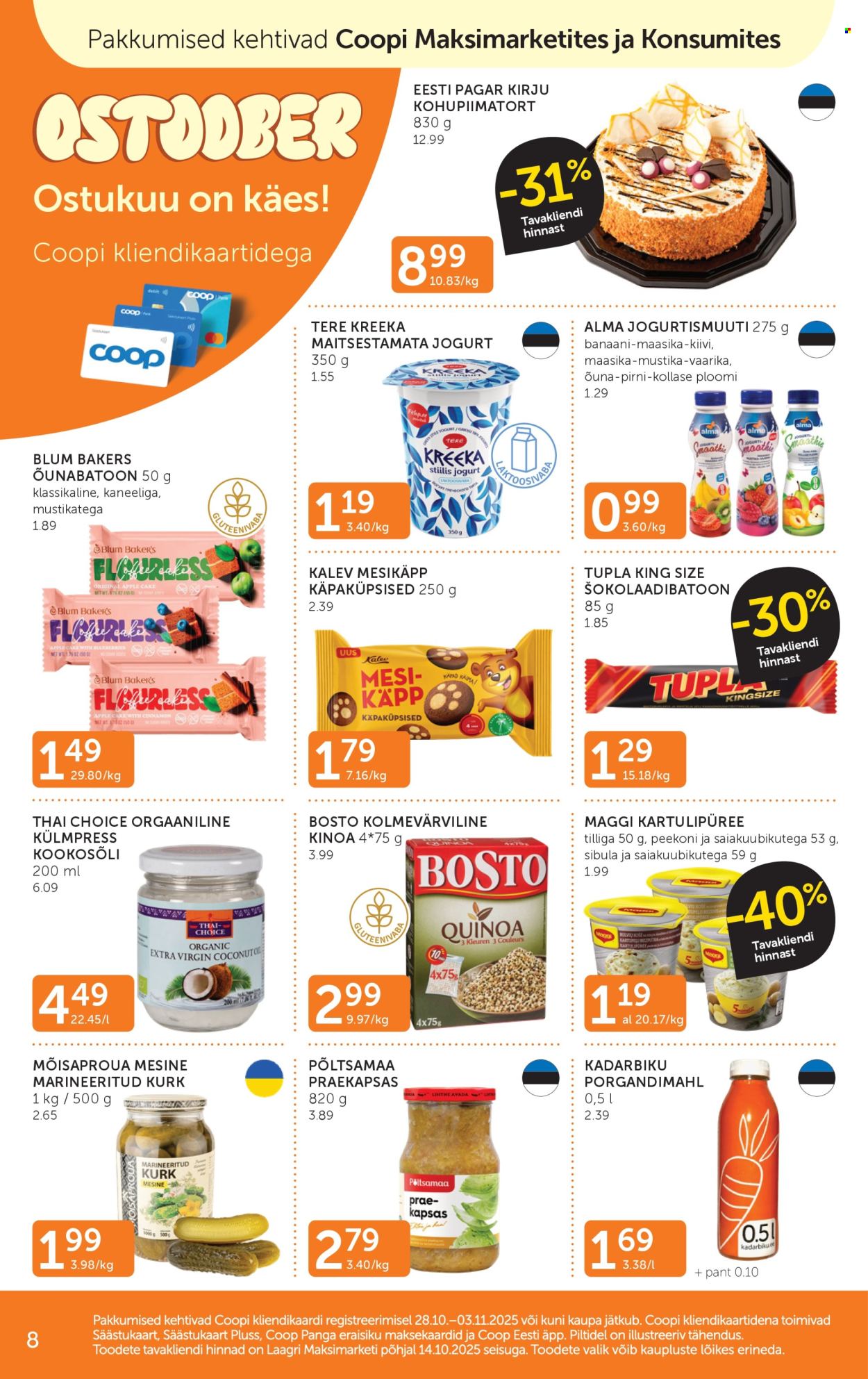 Coop kliendileht - 28.10.2025 - 03.11.2025. Lehekülg 8