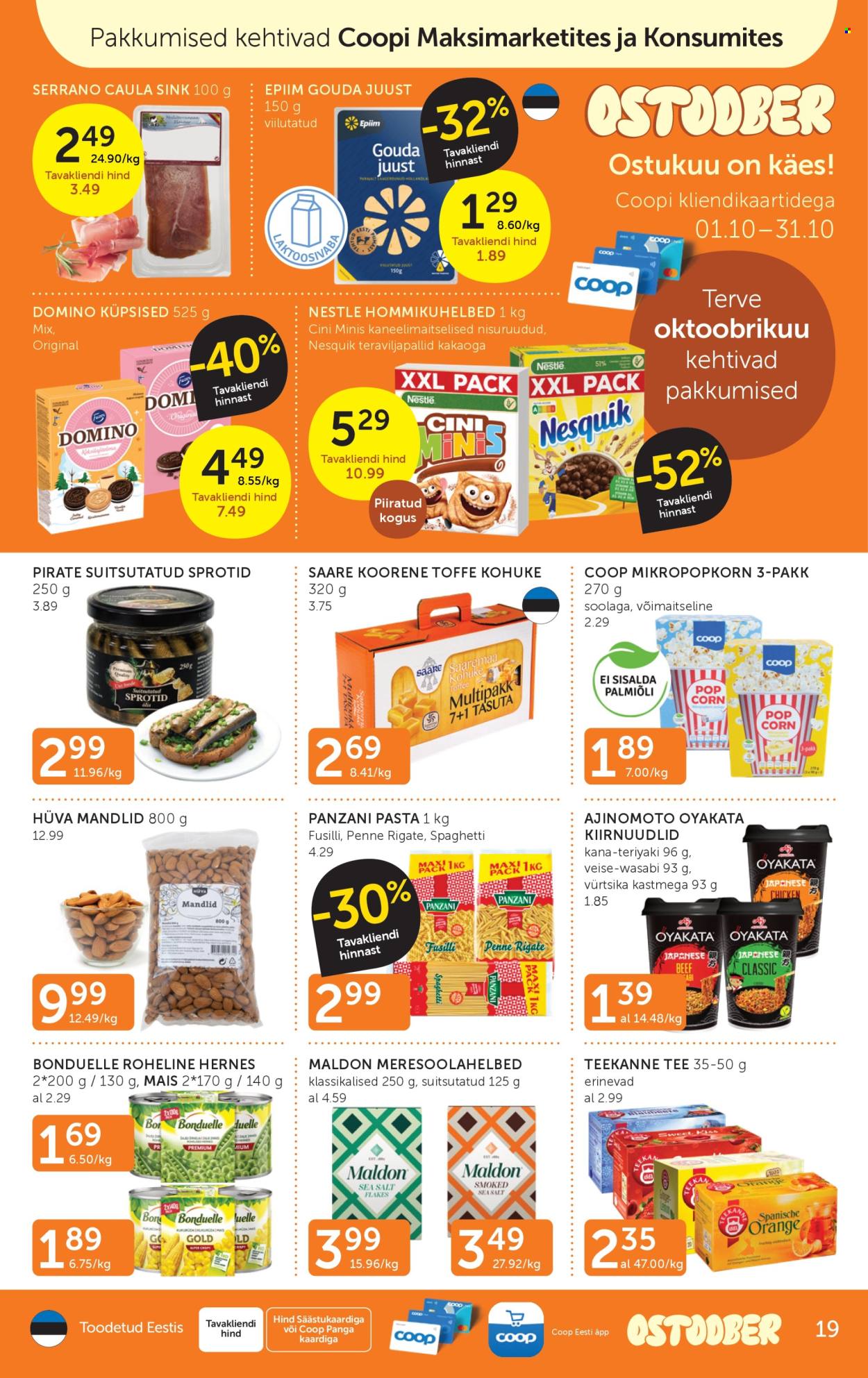 Coop kliendileht - 28.10.2025 - 03.11.2025. Lehekülg 19