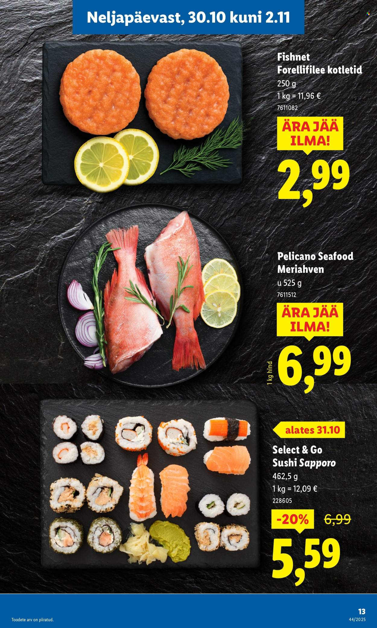 Lidl kliendileht - 30.10.2025 - 02.11.2025. Lehekülg 13