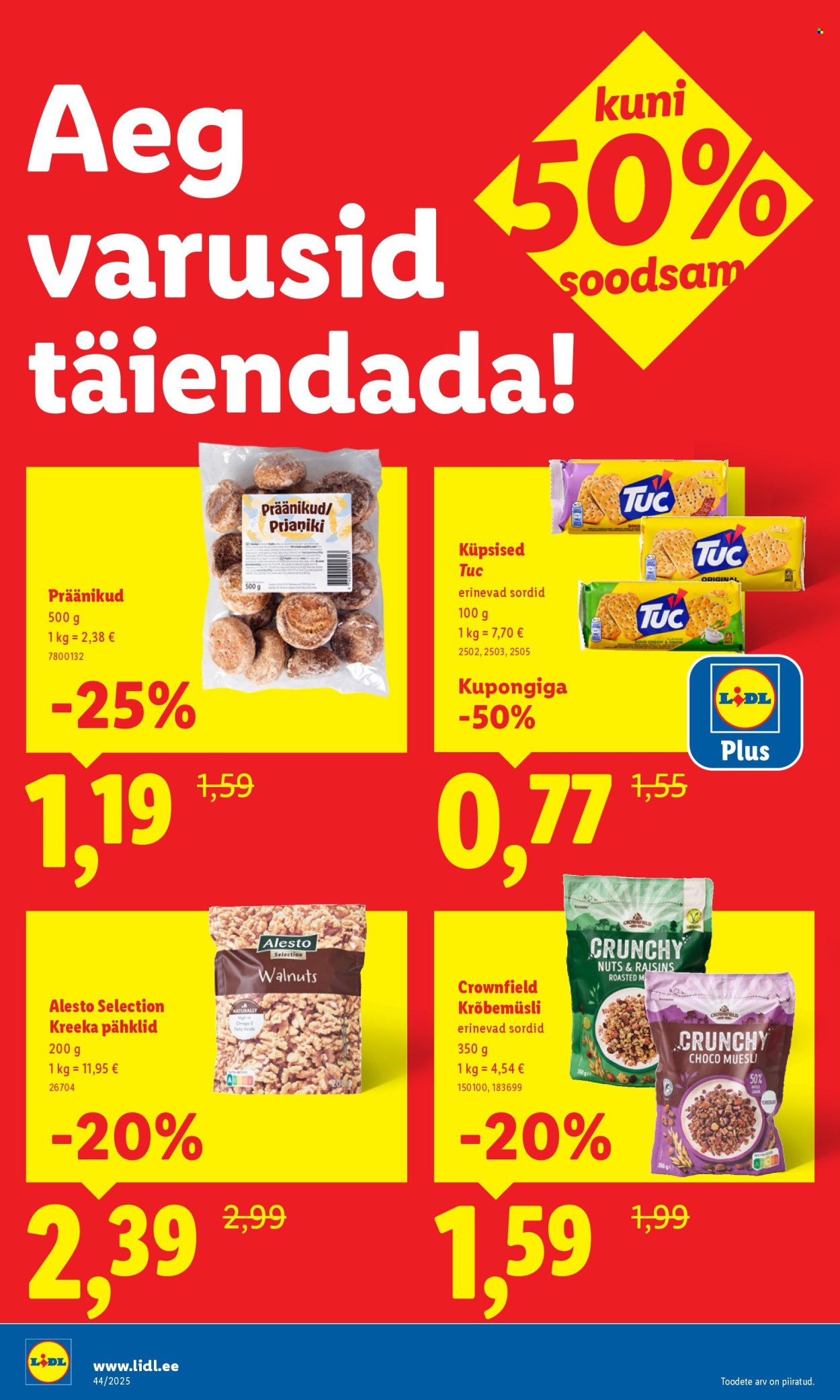 Lidl kliendileht - 30.10.2025 - 02.11.2025. Lehekülg 36