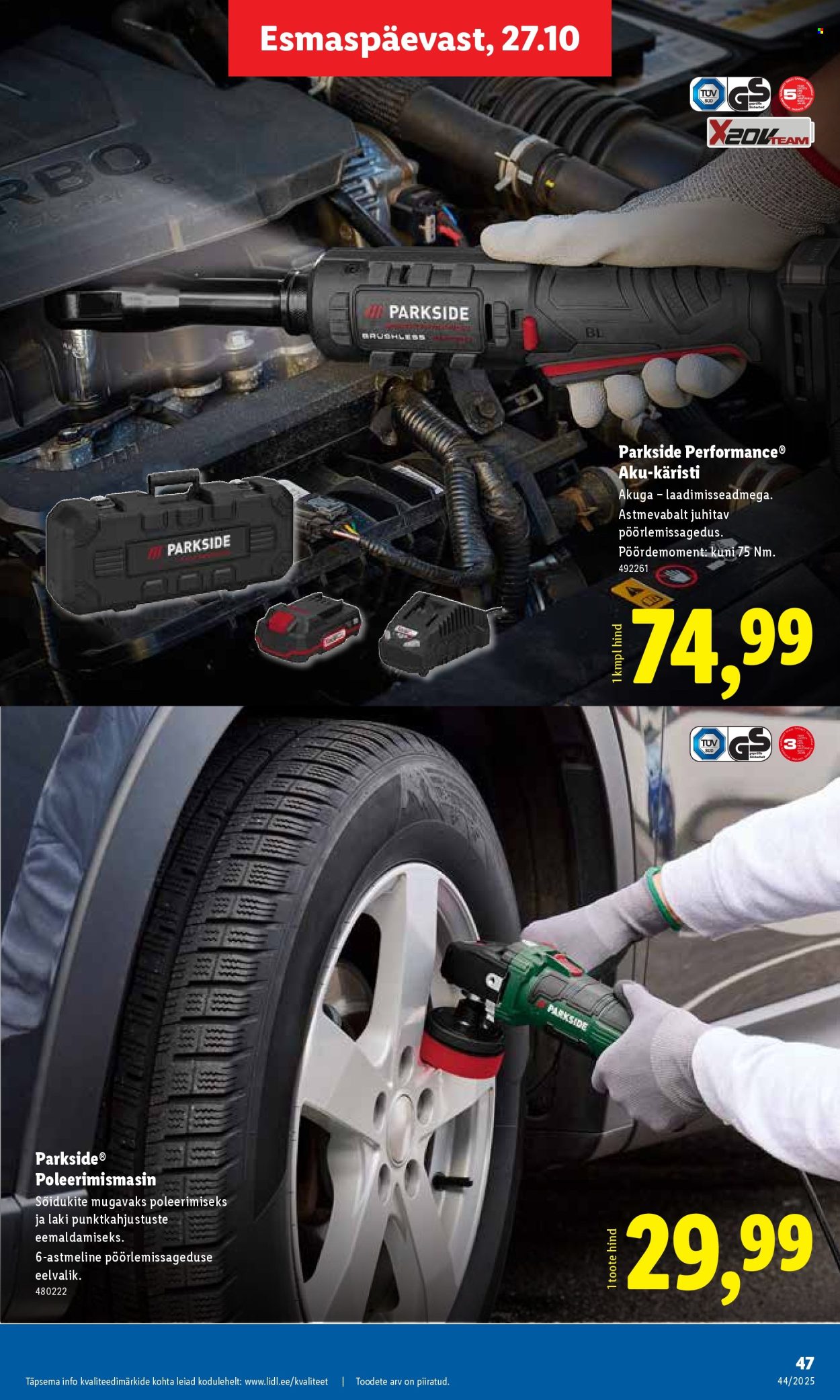 Lidl kliendileht - 30.10.2025 - 02.11.2025. Lehekülg 49