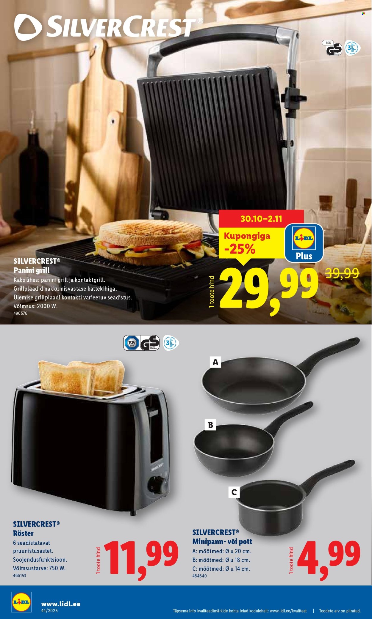 Lidl kliendileht - 30.10.2025 - 02.11.2025. Lehekülg 62