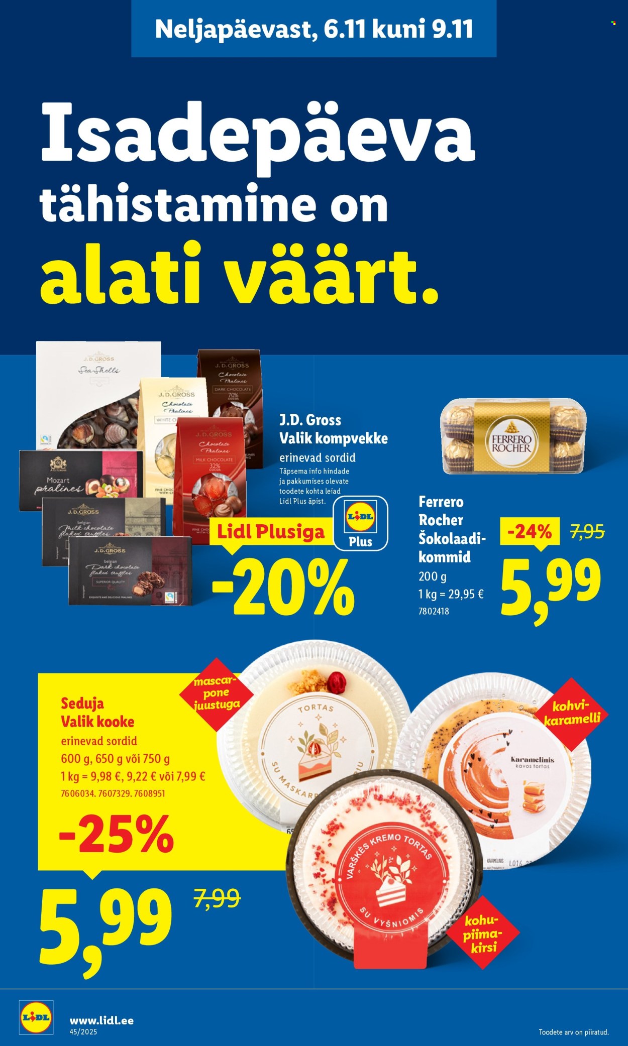 Lidl kliendileht - 06.11.2025 - 09.11.2025. Lehekülg 16