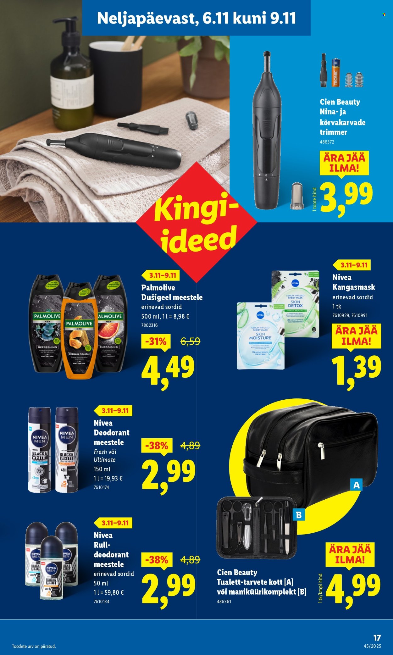 Lidl kliendileht - 06.11.2025 - 09.11.2025. Lehekülg 17