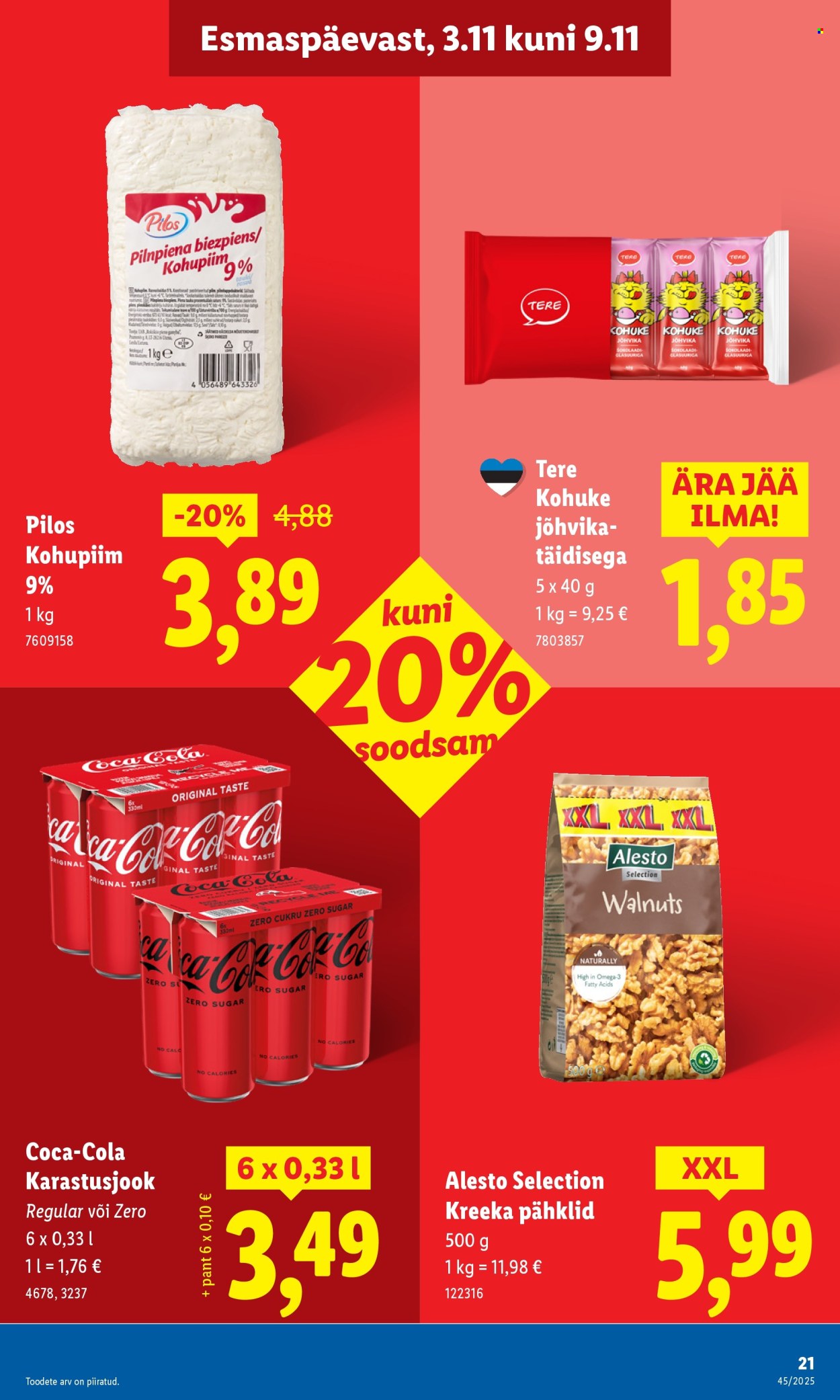 Lidl kliendileht - 06.11.2025 - 09.11.2025. Lehekülg 21