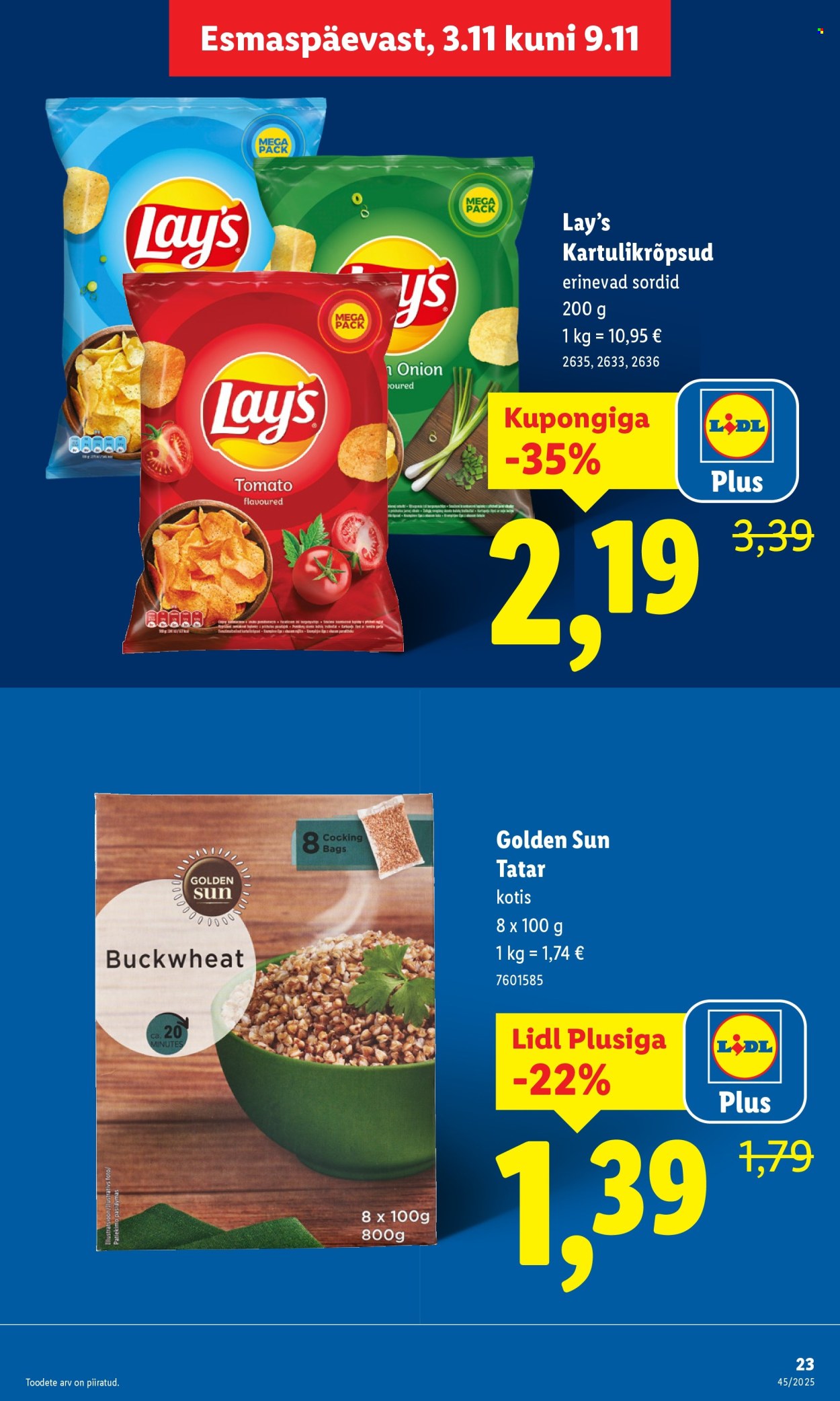 Lidl kliendileht - 06.11.2025 - 09.11.2025. Lehekülg 23