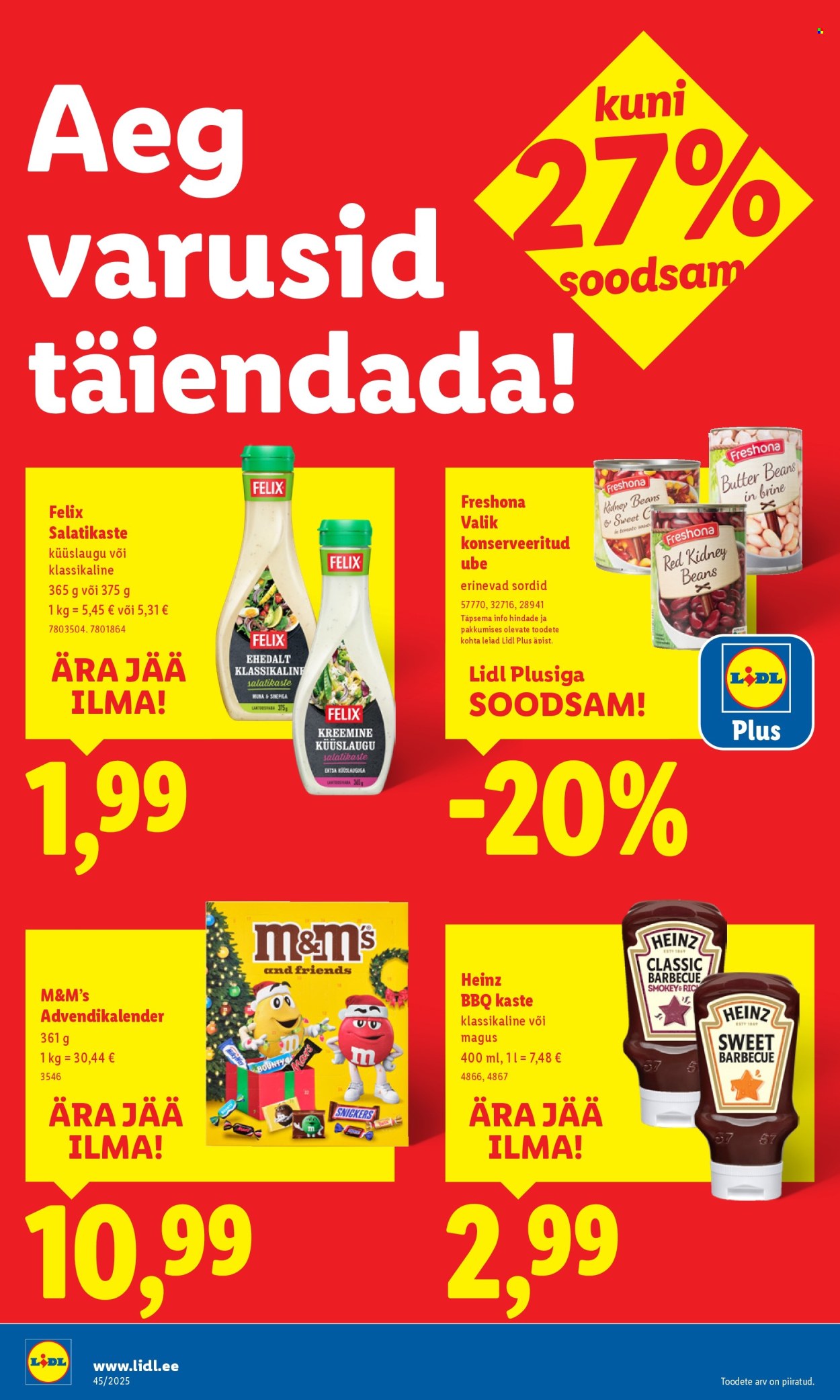 Lidl kliendileht - 06.11.2025 - 09.11.2025. Lehekülg 44