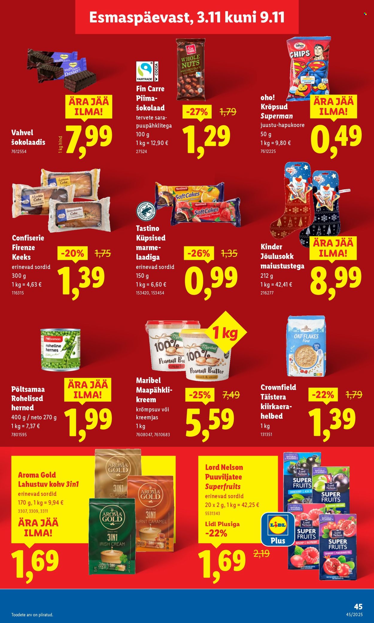 Lidl kliendileht - 06.11.2025 - 09.11.2025. Lehekülg 45