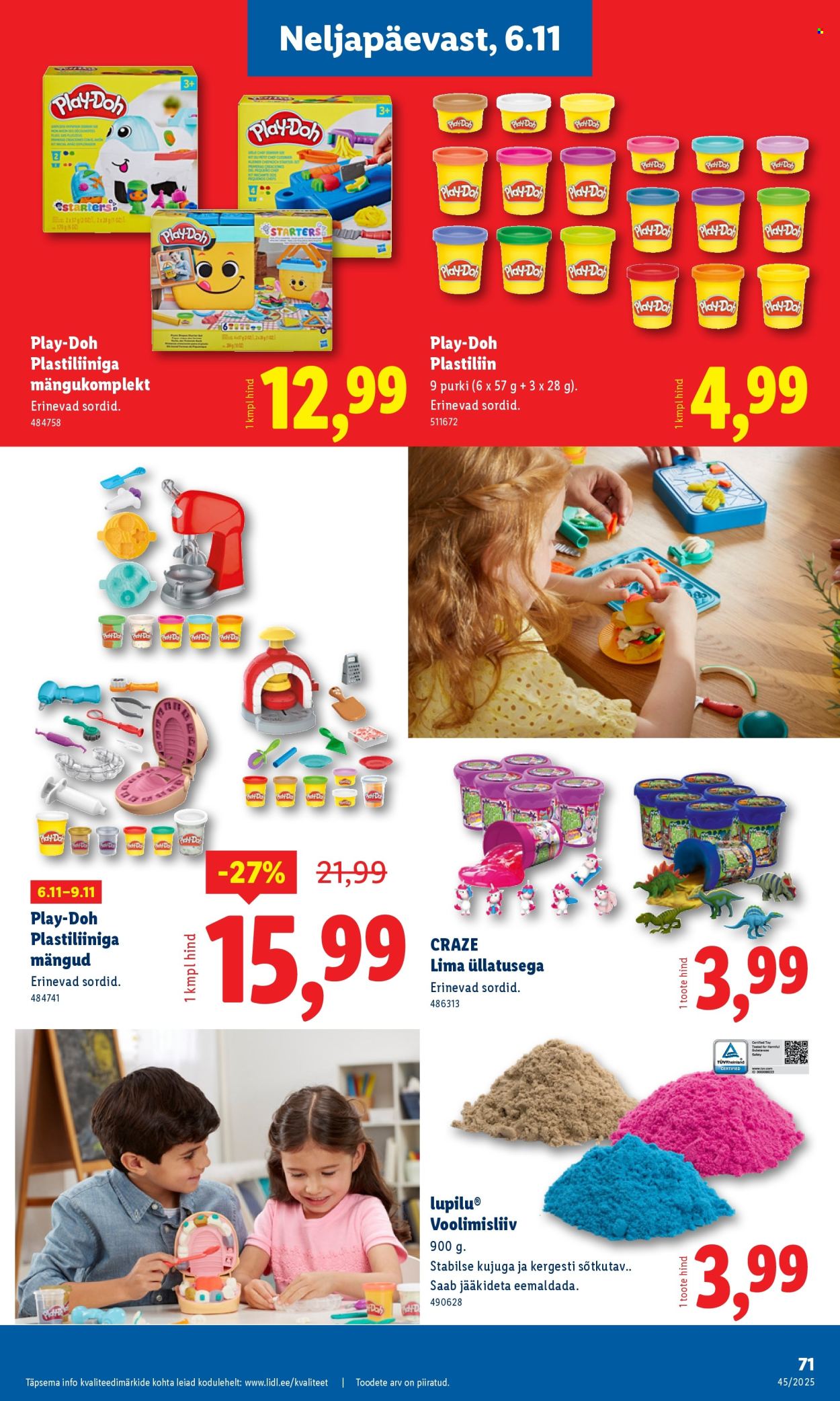 Lidl kliendileht - 06.11.2025 - 09.11.2025. Lehekülg 71