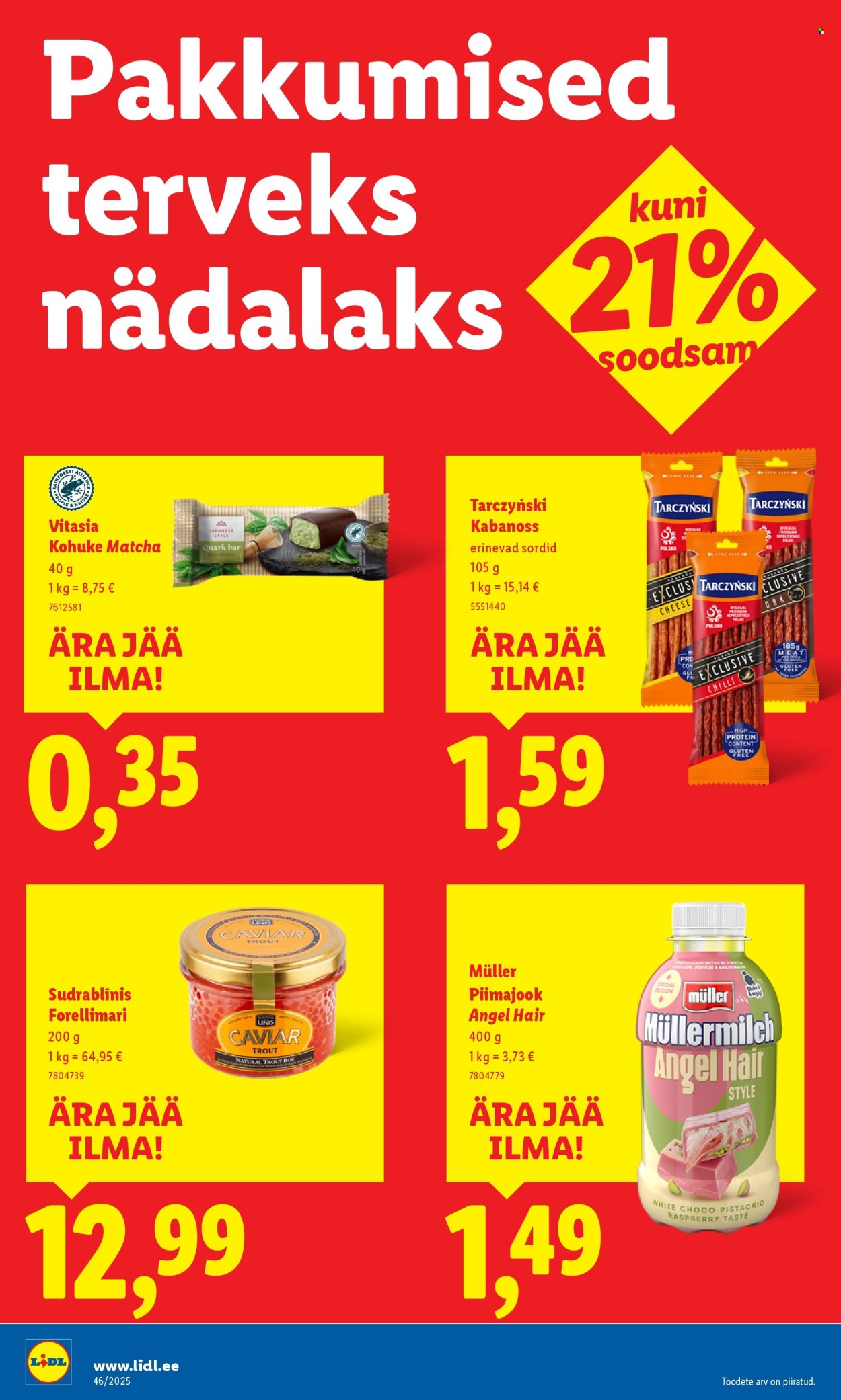 Lidl kliendileht - 10.11.2025 - 16.11.2025. Lehekülg 22