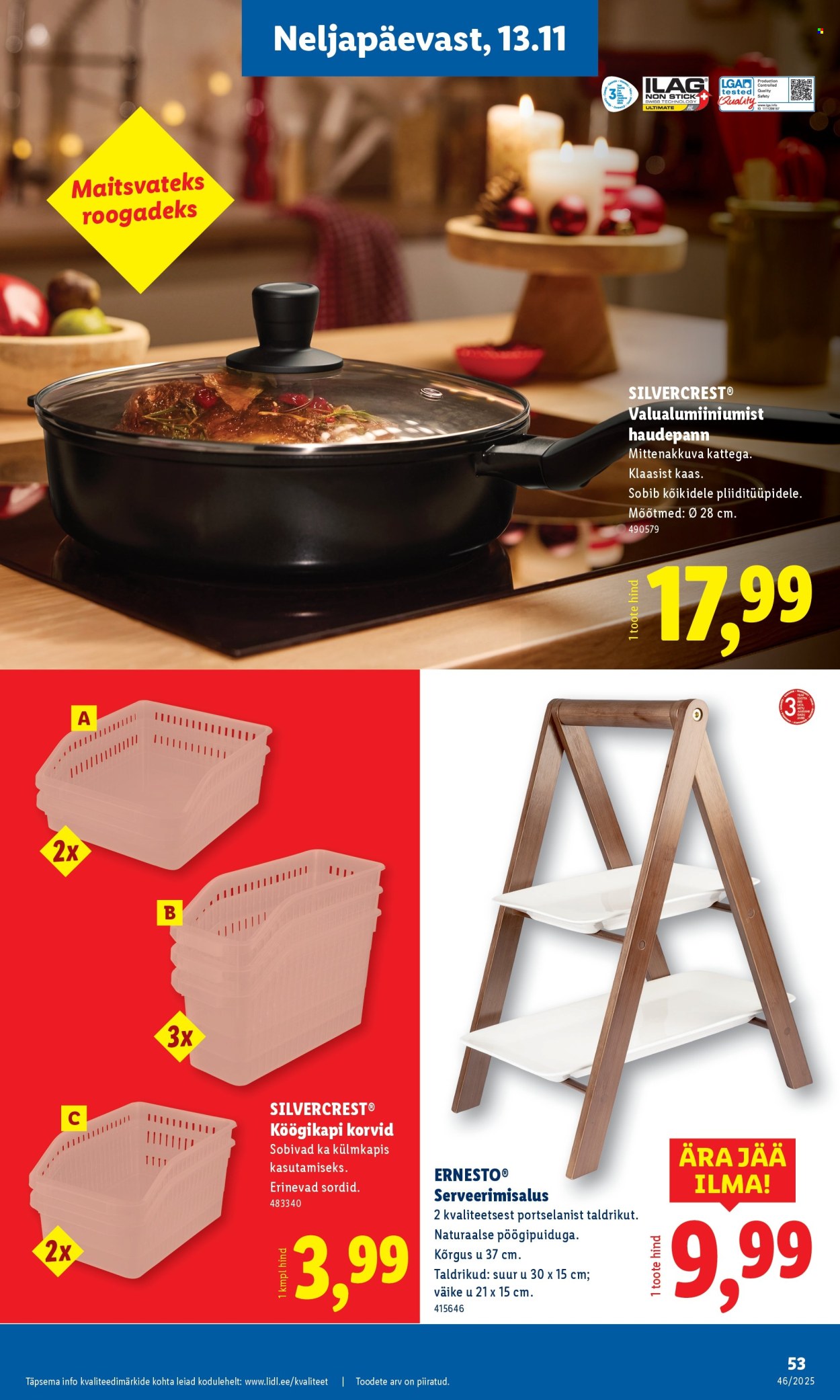 Lidl kliendileht - 10.11.2025 - 16.11.2025. Lehekülg 53