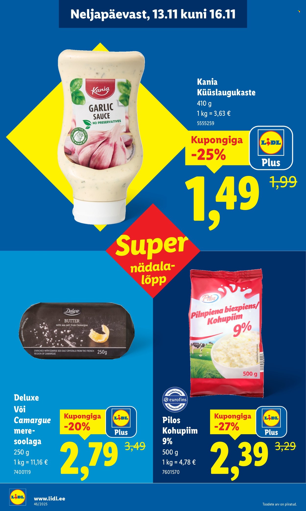 Lidl kliendileht - 10.11.2025 - 16.11.2025. Lehekülg 68