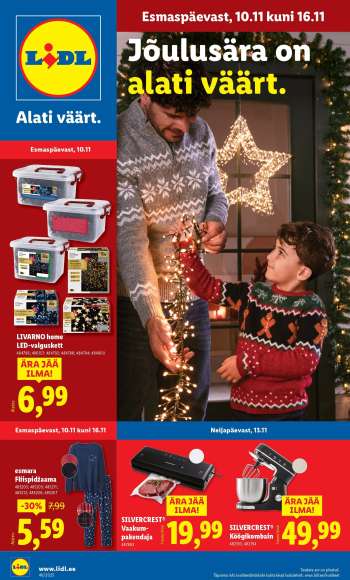 Kaupluse Lidl kliendileht - 10.11.2025 - 16.11.2025.