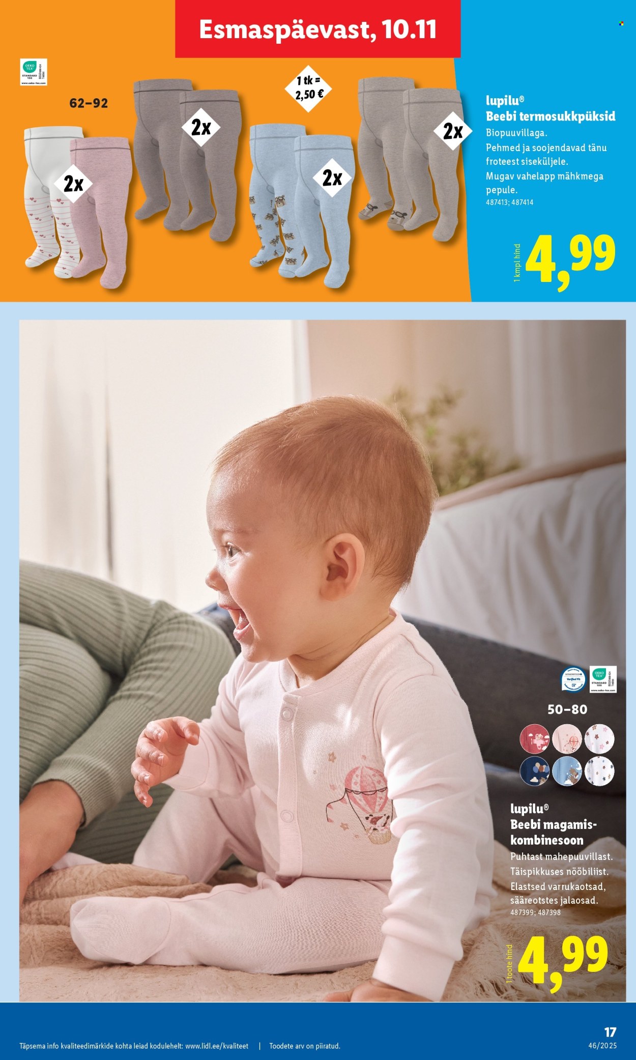 Lidl kliendileht - 10.11.2025 - 16.11.2025. Lehekülg 17