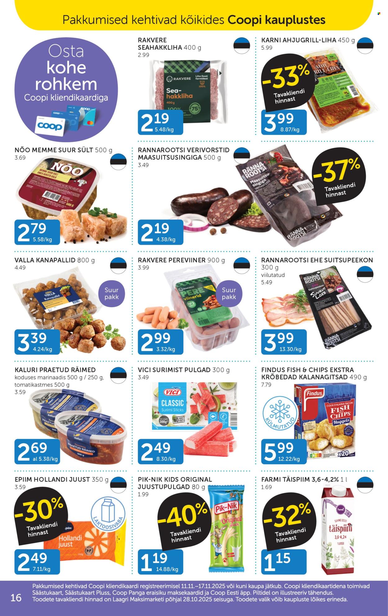Coop kliendileht - 11.11.2025 - 17.11.2025. Lehekülg 16