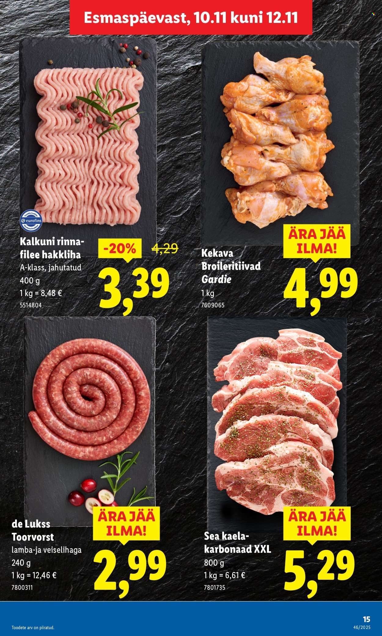 Lidl kliendileht - 13.11.2025 - 16.11.2025. Lehekülg 15