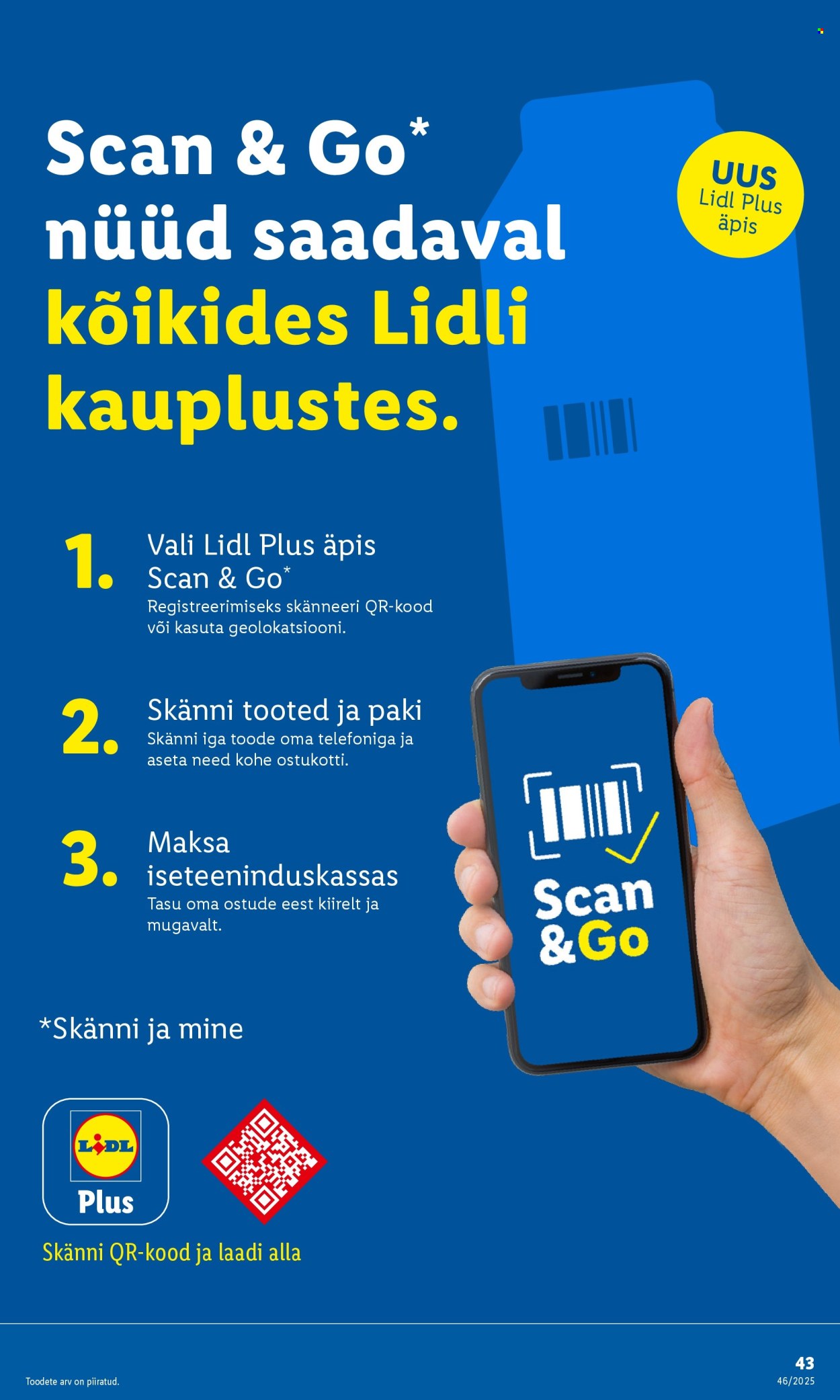 Lidl kliendileht - 13.11.2025 - 16.11.2025. Lehekülg 43