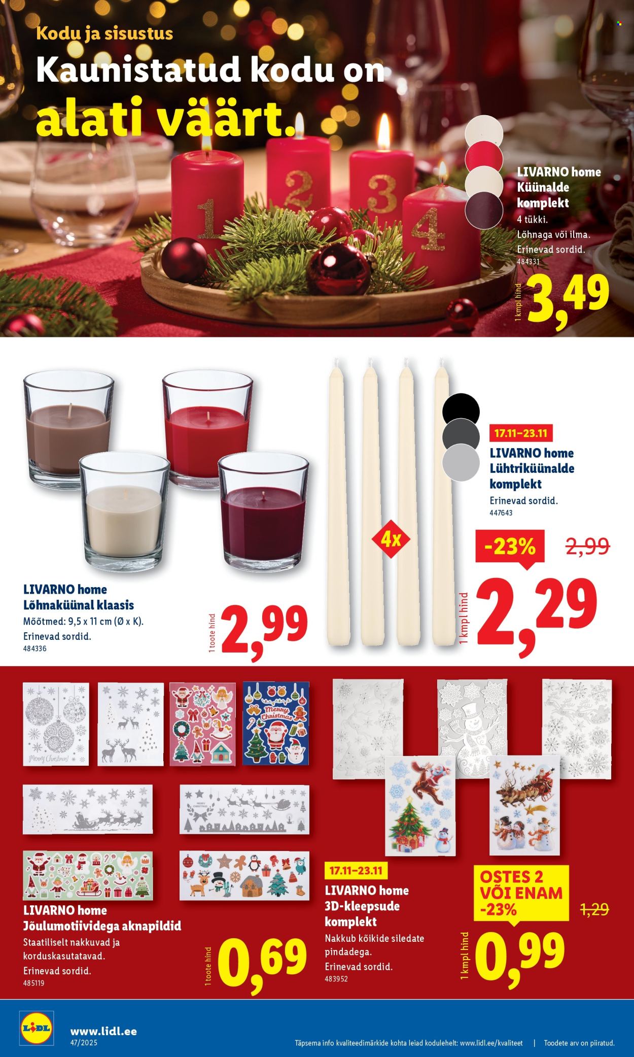 Lidl kliendileht - 17.11.2025 - 23.11.2025. Lehekülg 12