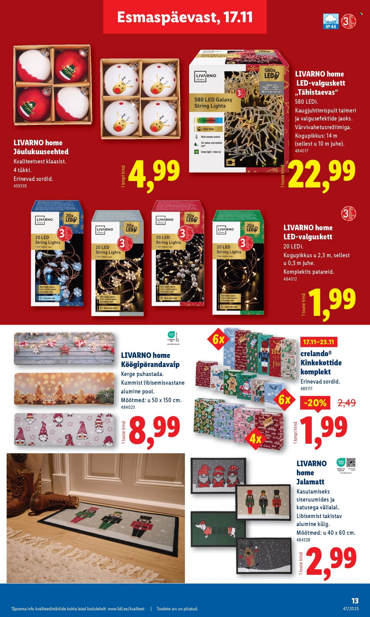 Lidl kliendileht - 17.11.2025 - 23.11.2025. Lehekülg 13