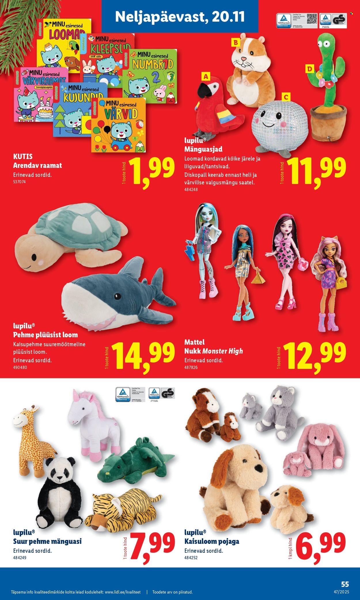 Lidl kliendileht - 17.11.2025 - 23.11.2025. Lehekülg 55