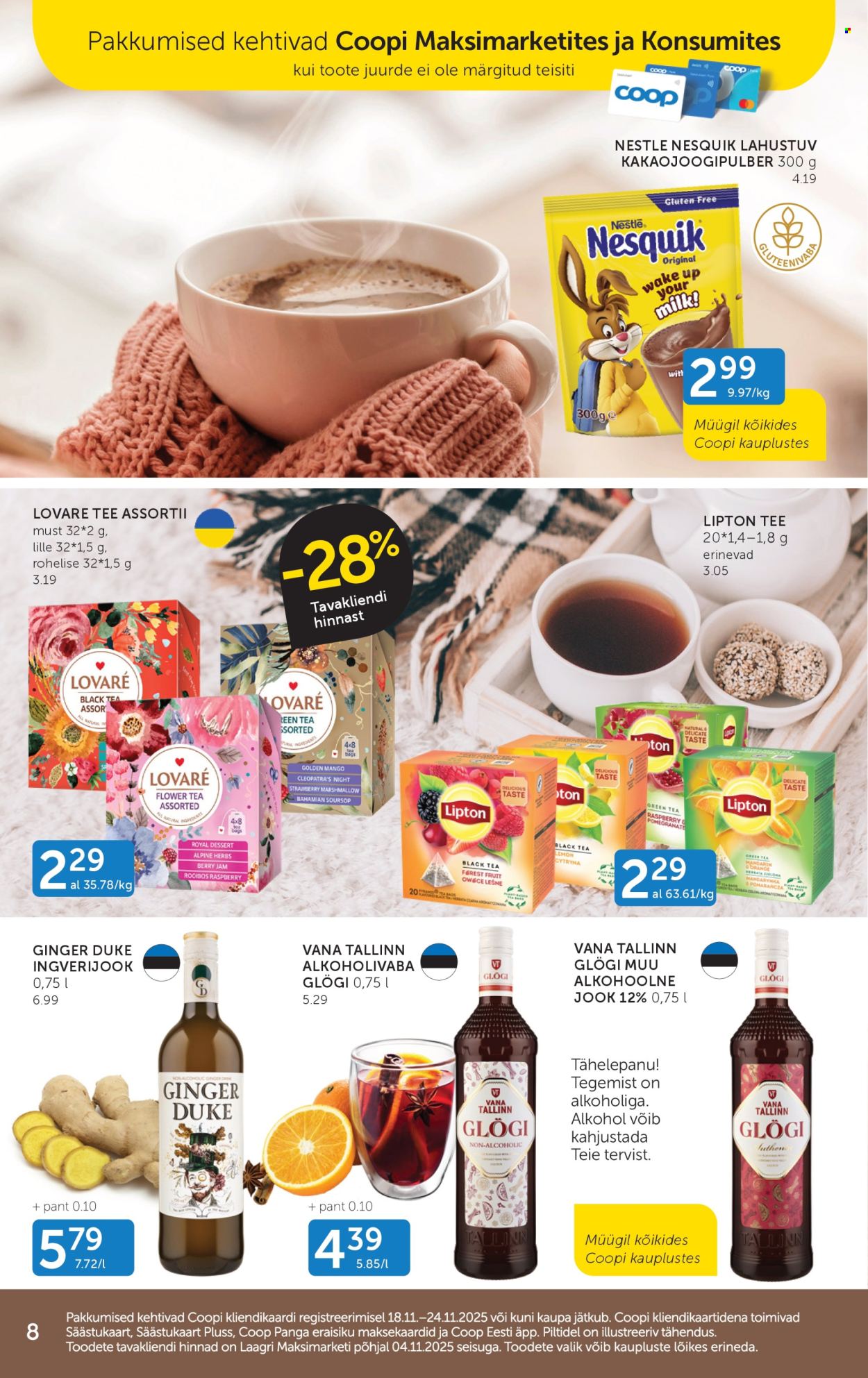 Coop kliendileht - 18.11.2025 - 24.11.2025. Lehekülg 8