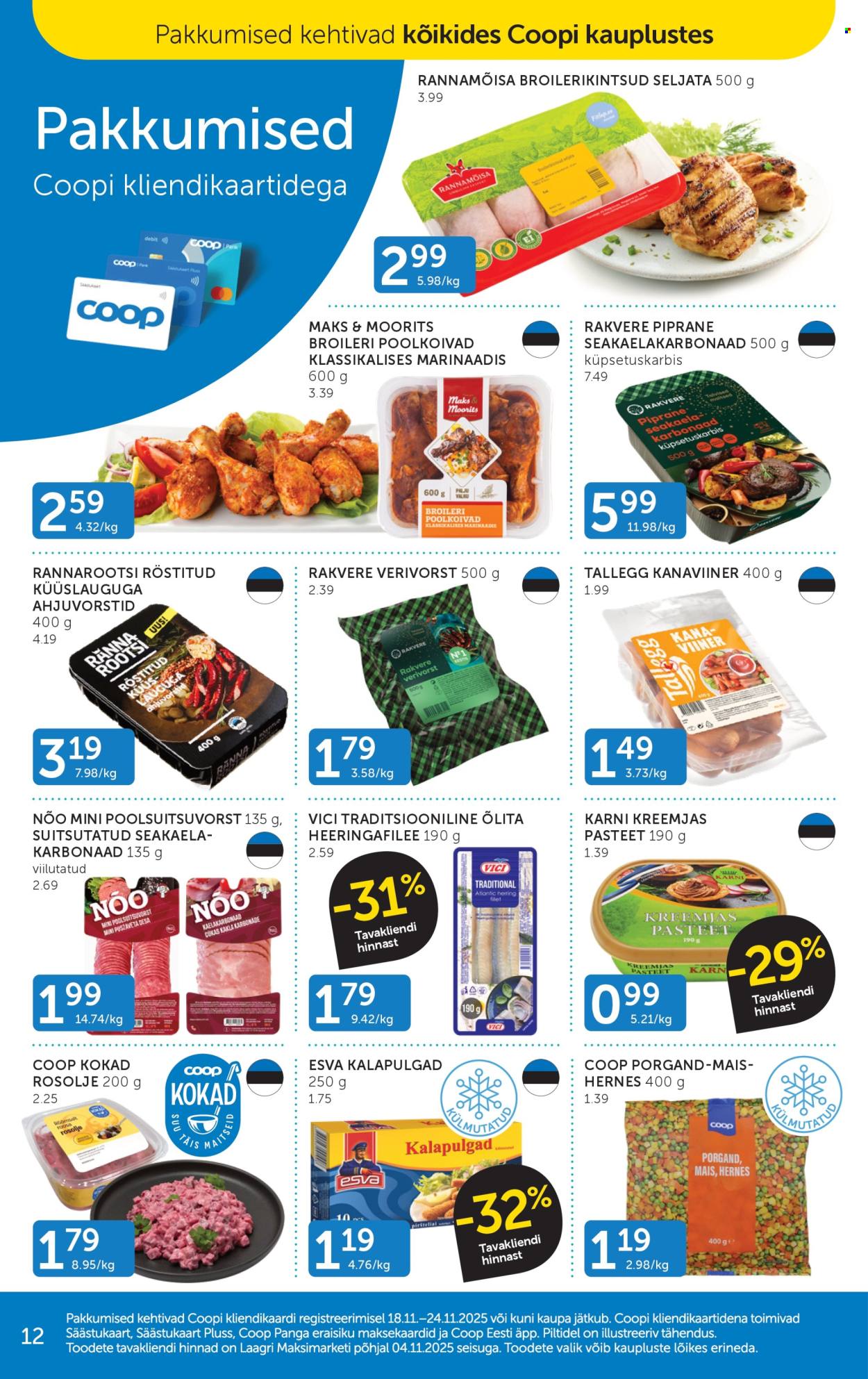 Coop kliendileht - 18.11.2025 - 24.11.2025. Lehekülg 12