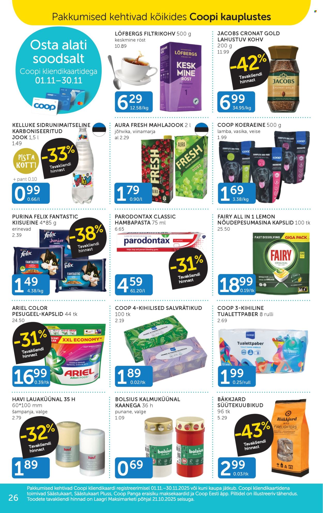 Coop kliendileht - 18.11.2025 - 24.11.2025. Lehekülg 26