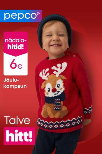 Kaupluse Pepco kliendileht.
