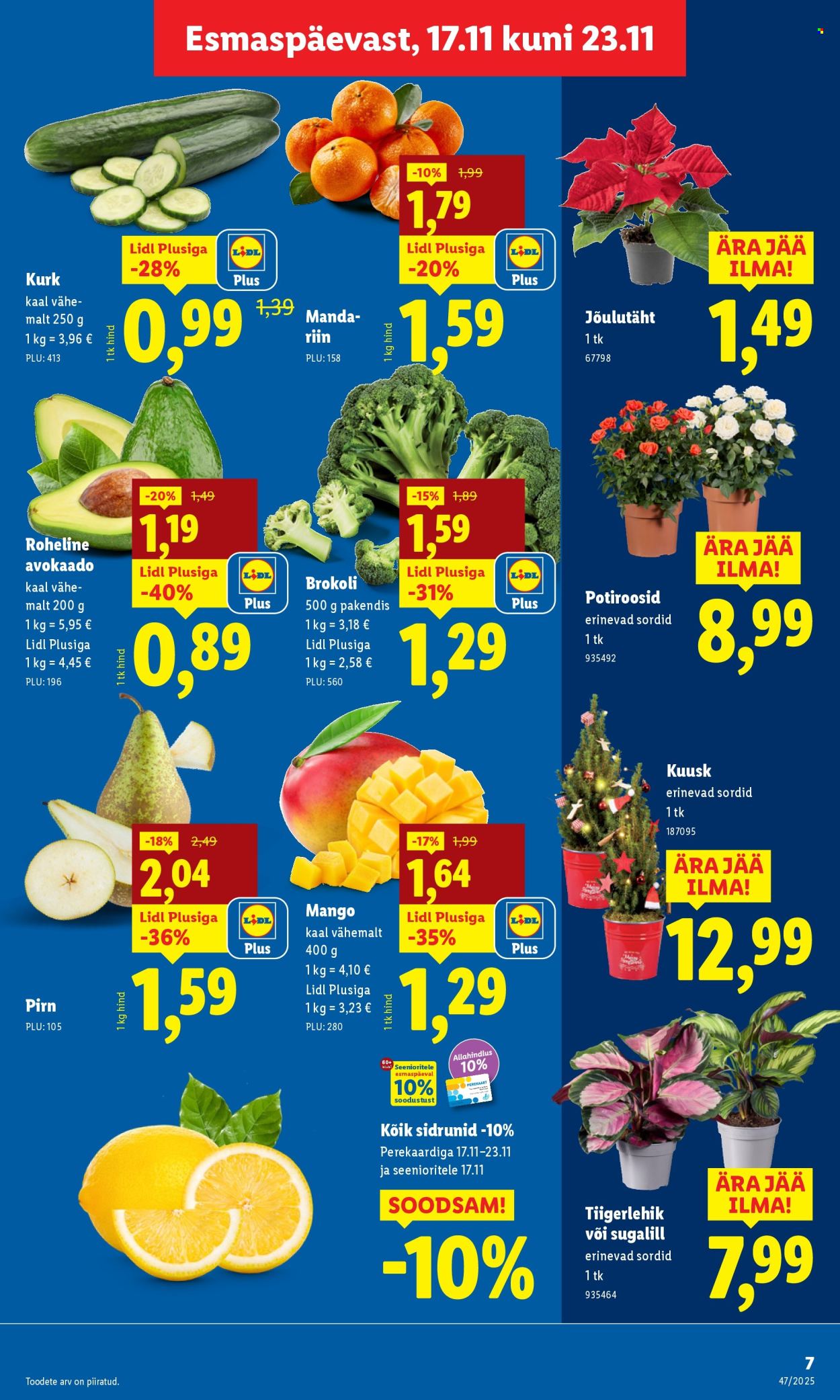 Lidl kliendileht - 20.11.2025 - 23.11.2025. Lehekülg 7
