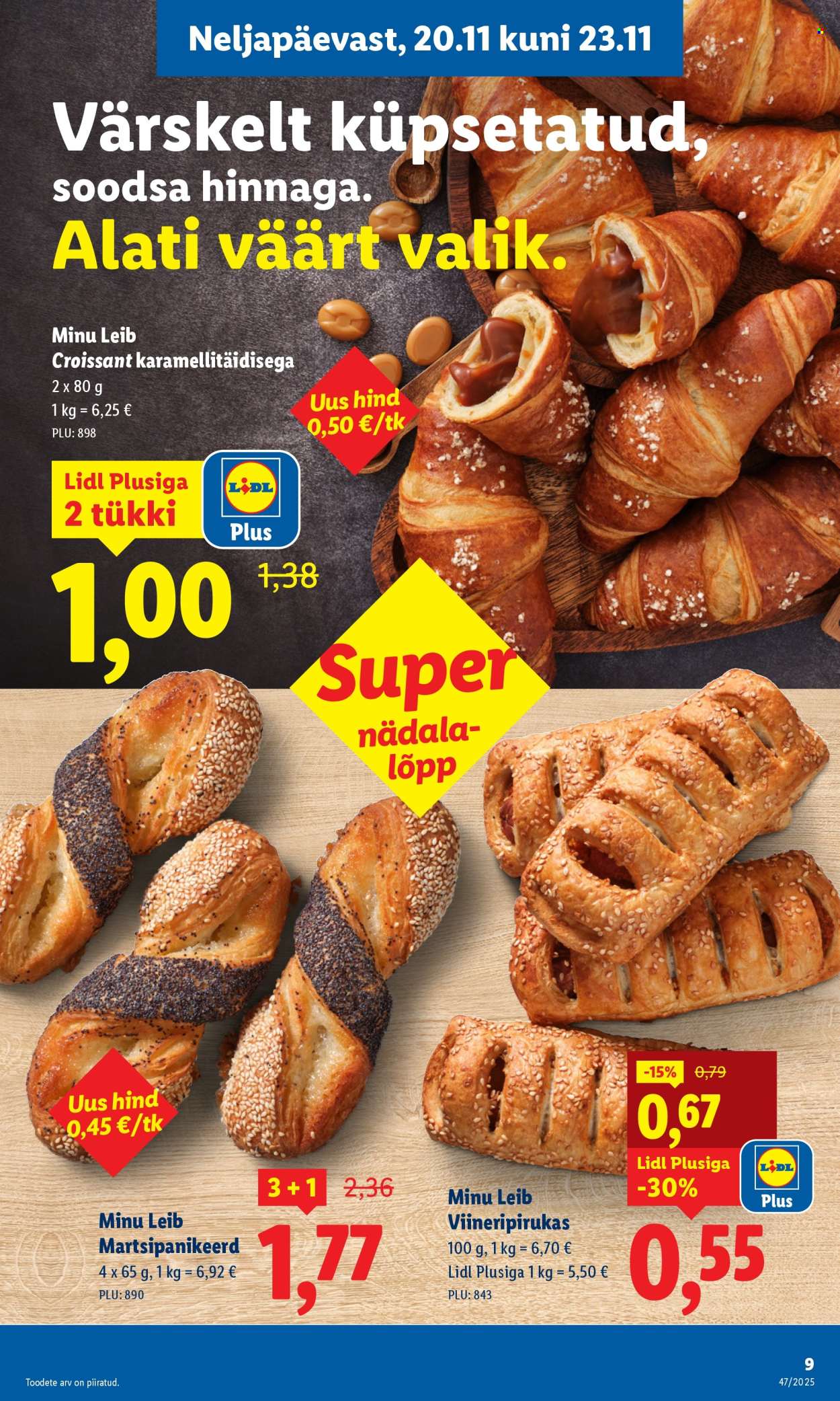 Lidl kliendileht - 20.11.2025 - 23.11.2025. Lehekülg 9