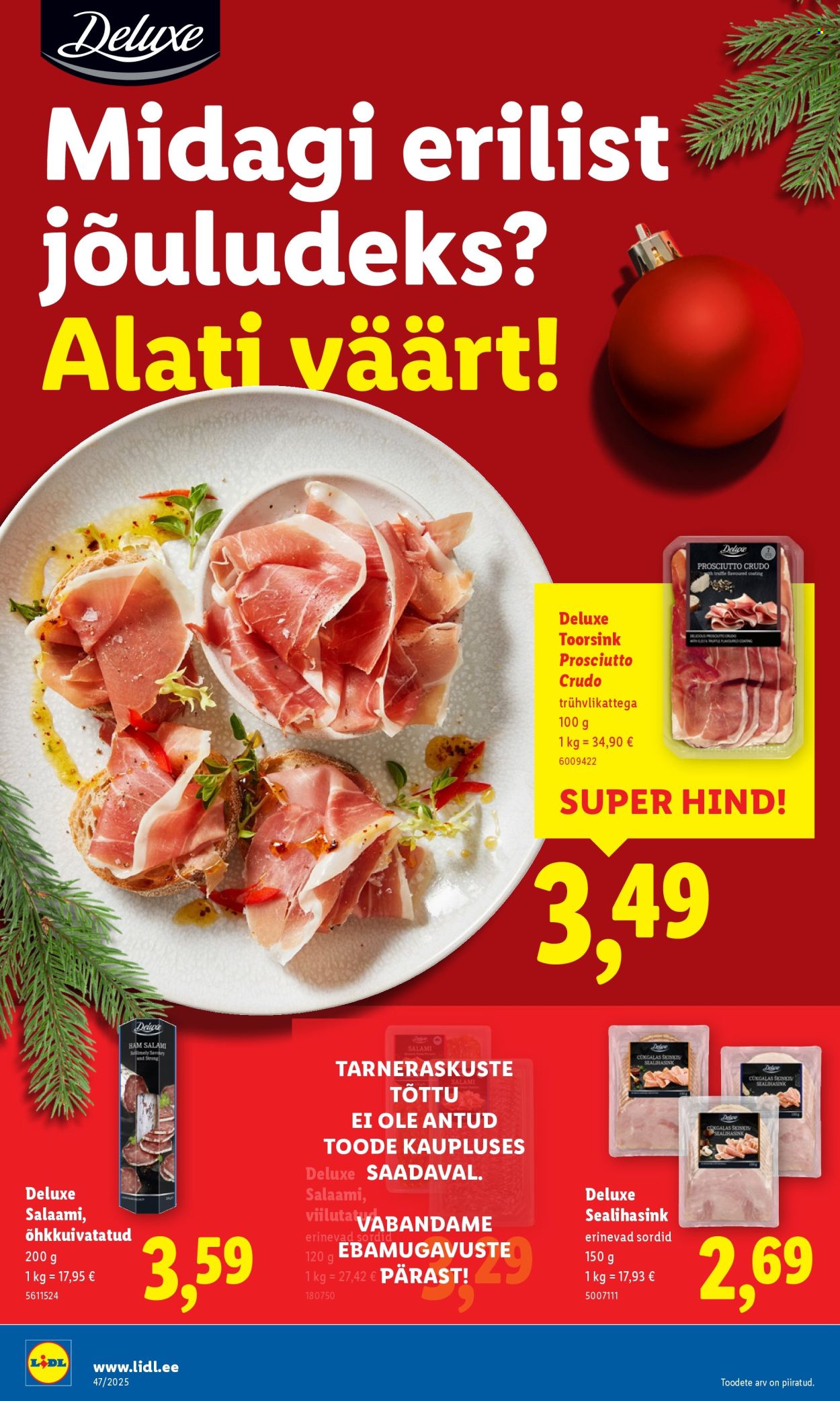 Lidl kliendileht - 20.11.2025 - 23.11.2025. Lehekülg 24