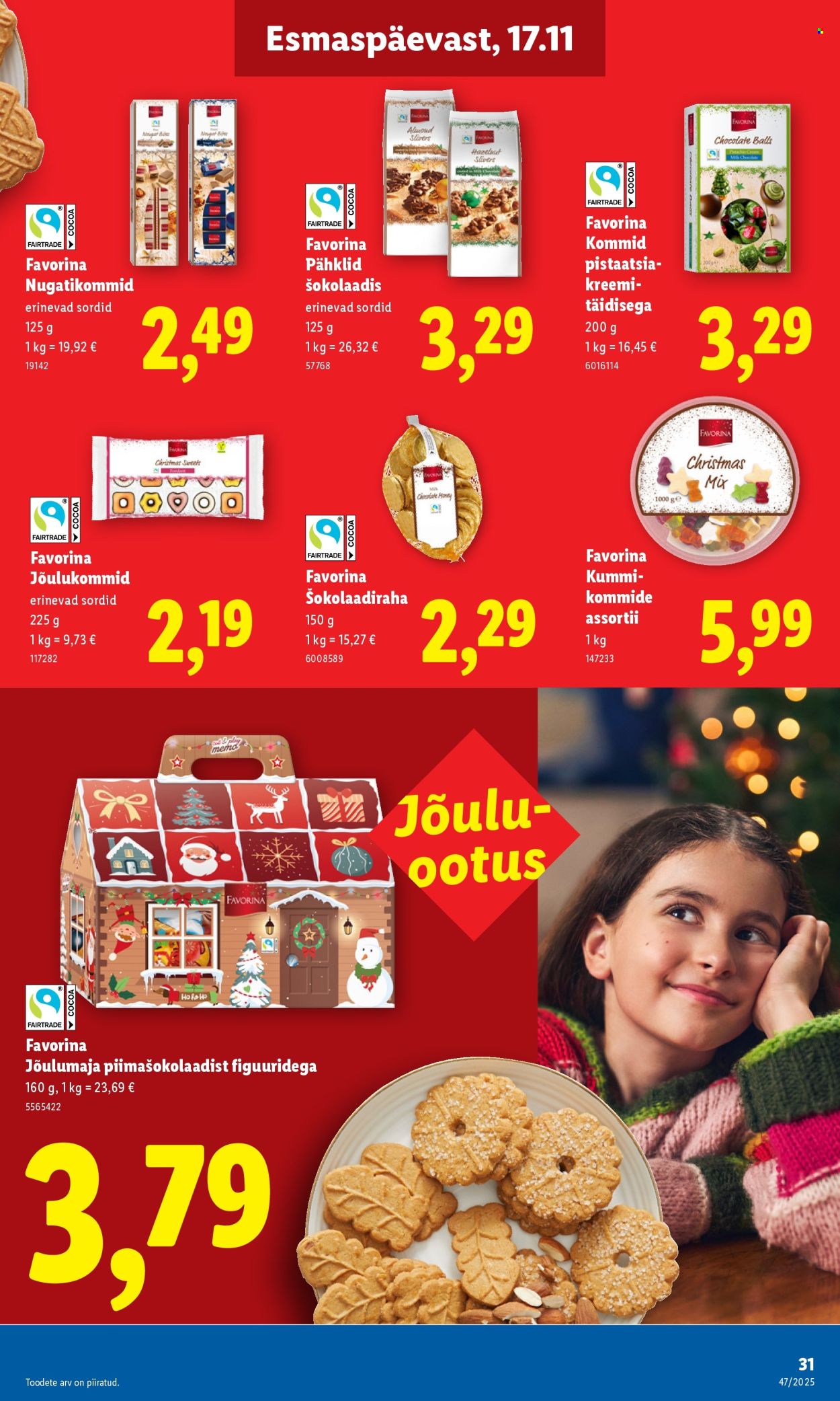 Lidl kliendileht - 20.11.2025 - 23.11.2025. Lehekülg 31