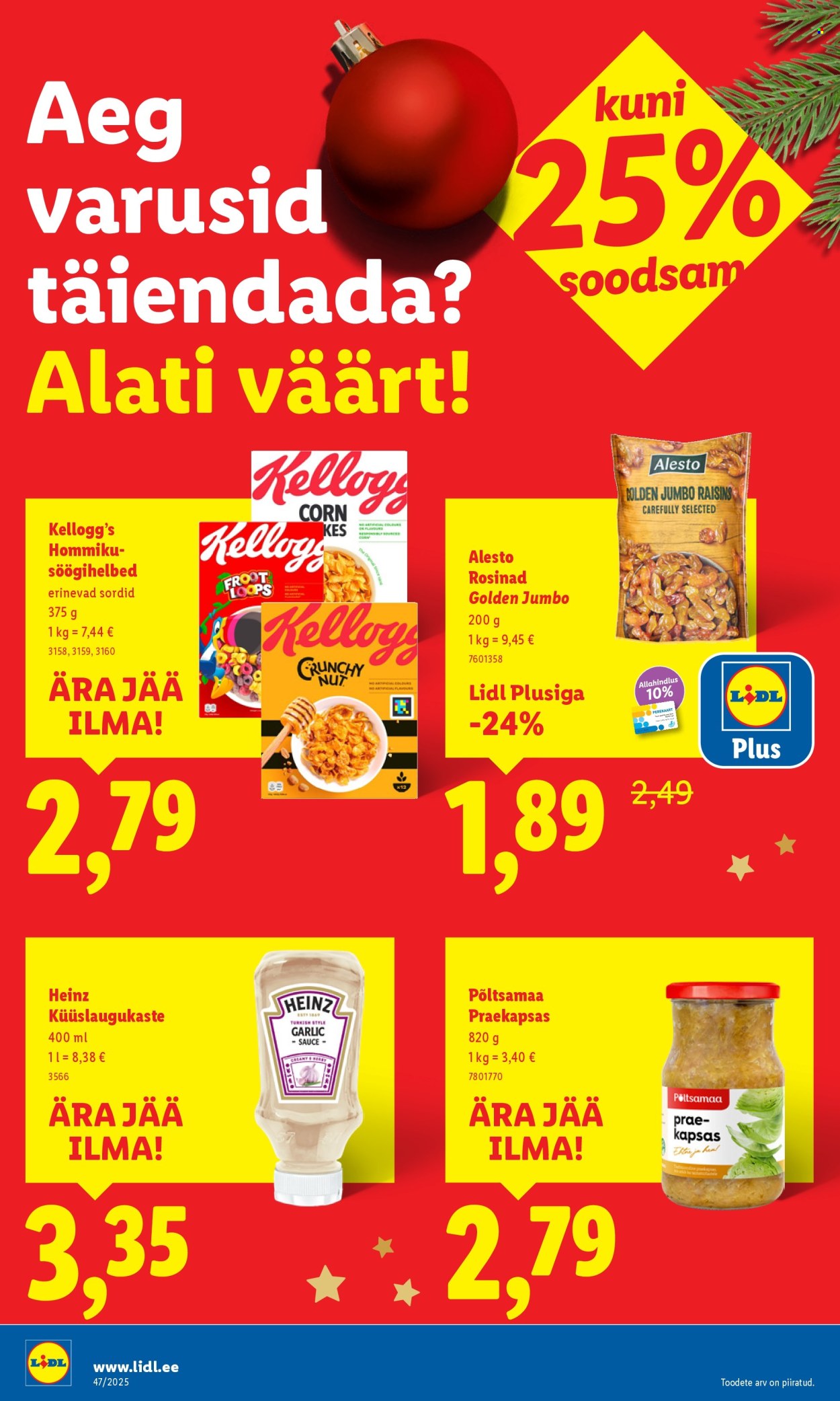 Lidl kliendileht - 20.11.2025 - 23.11.2025. Lehekülg 34