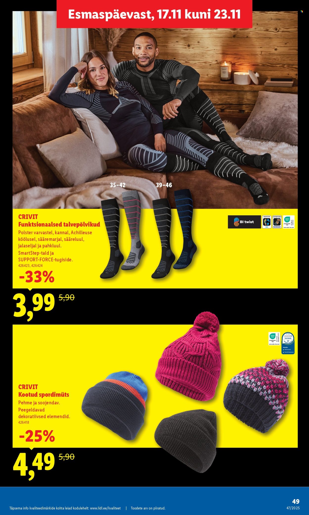 Lidl kliendileht - 20.11.2025 - 23.11.2025. Lehekülg 49