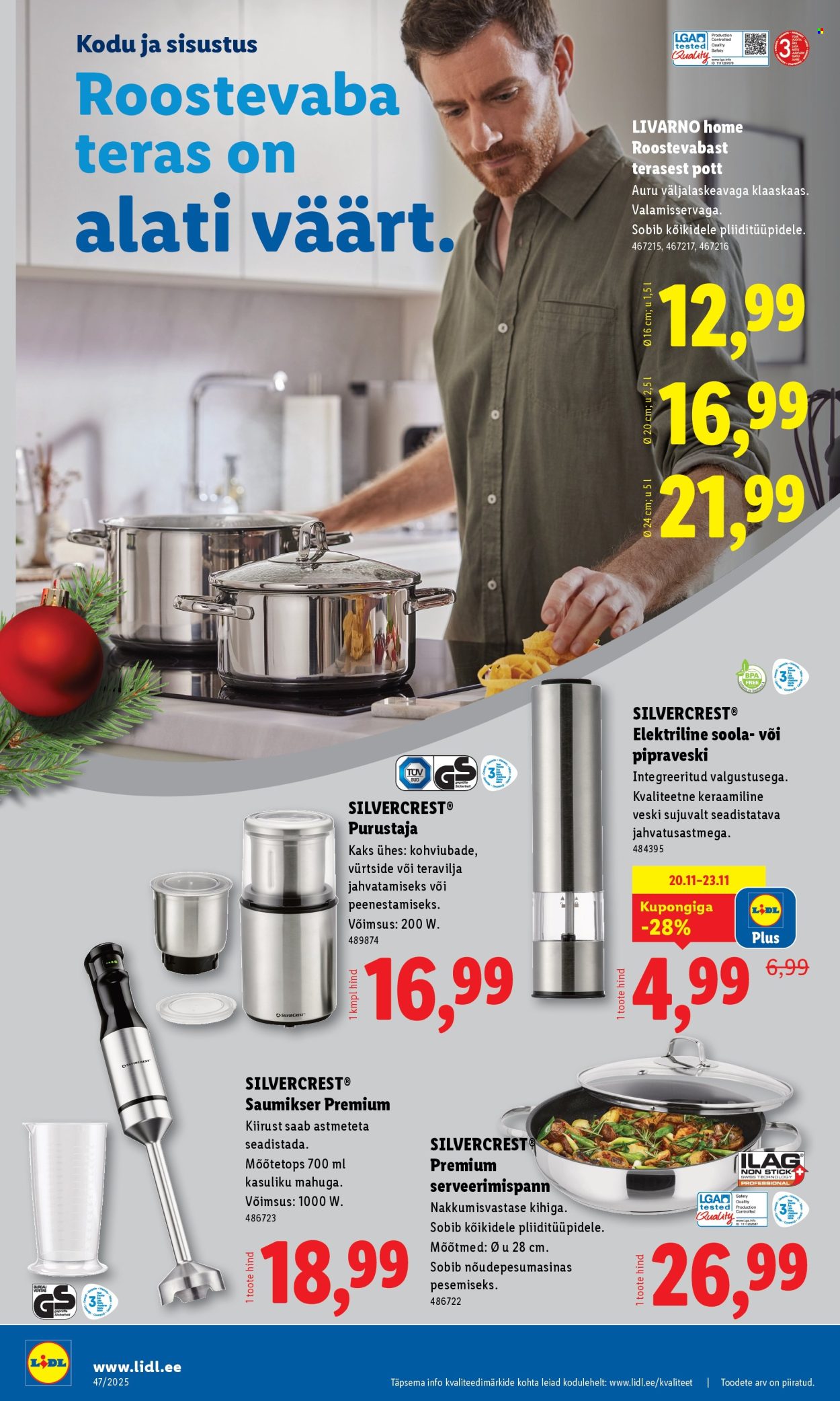 Lidl kliendileht - 20.11.2025 - 23.11.2025. Lehekülg 64