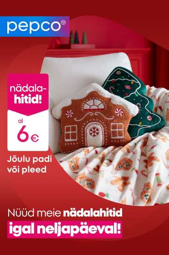 Kaupluse Pepco kliendileht.
