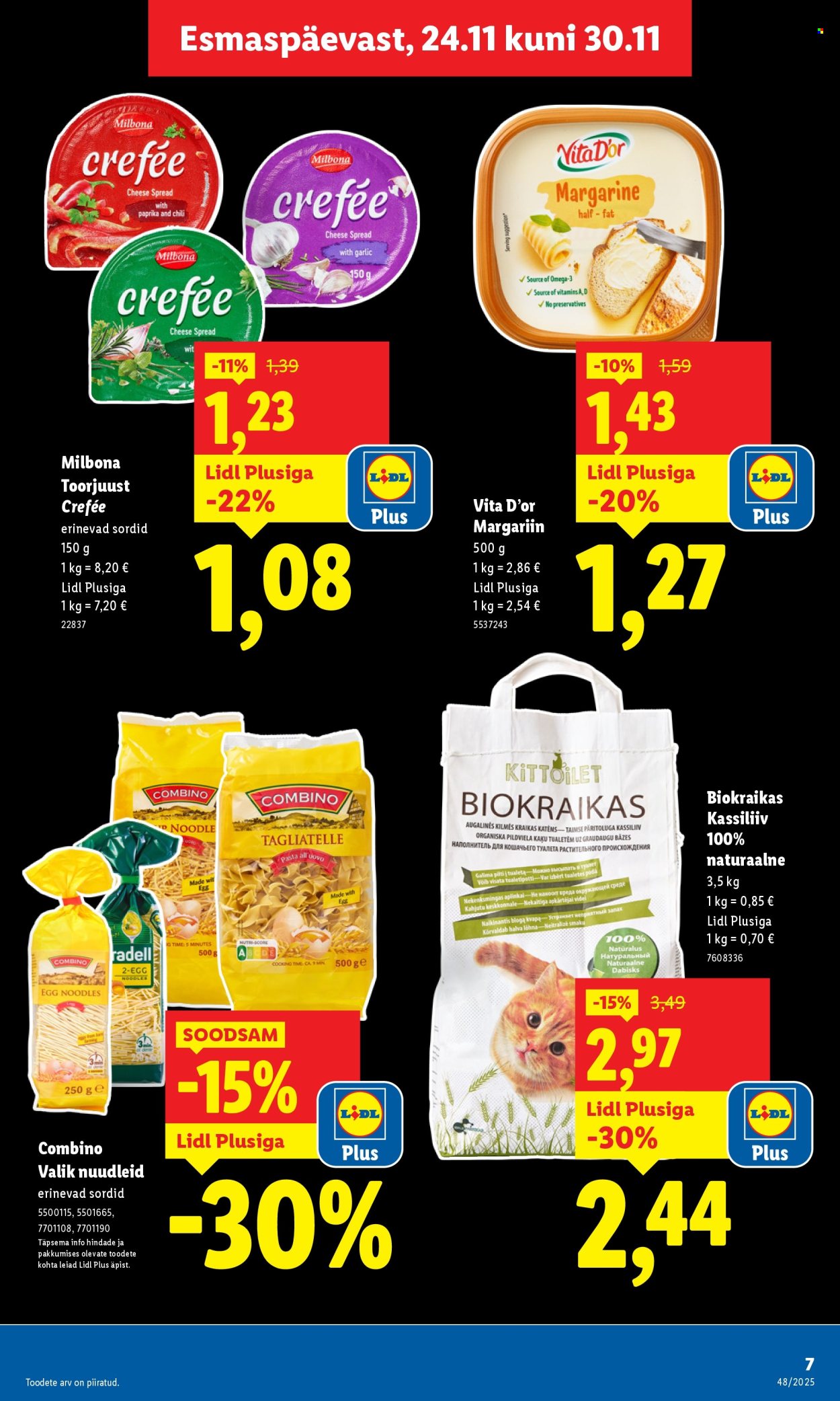 Lidl kliendileht - 24.11.2025 - 30.11.2025. Lehekülg 7