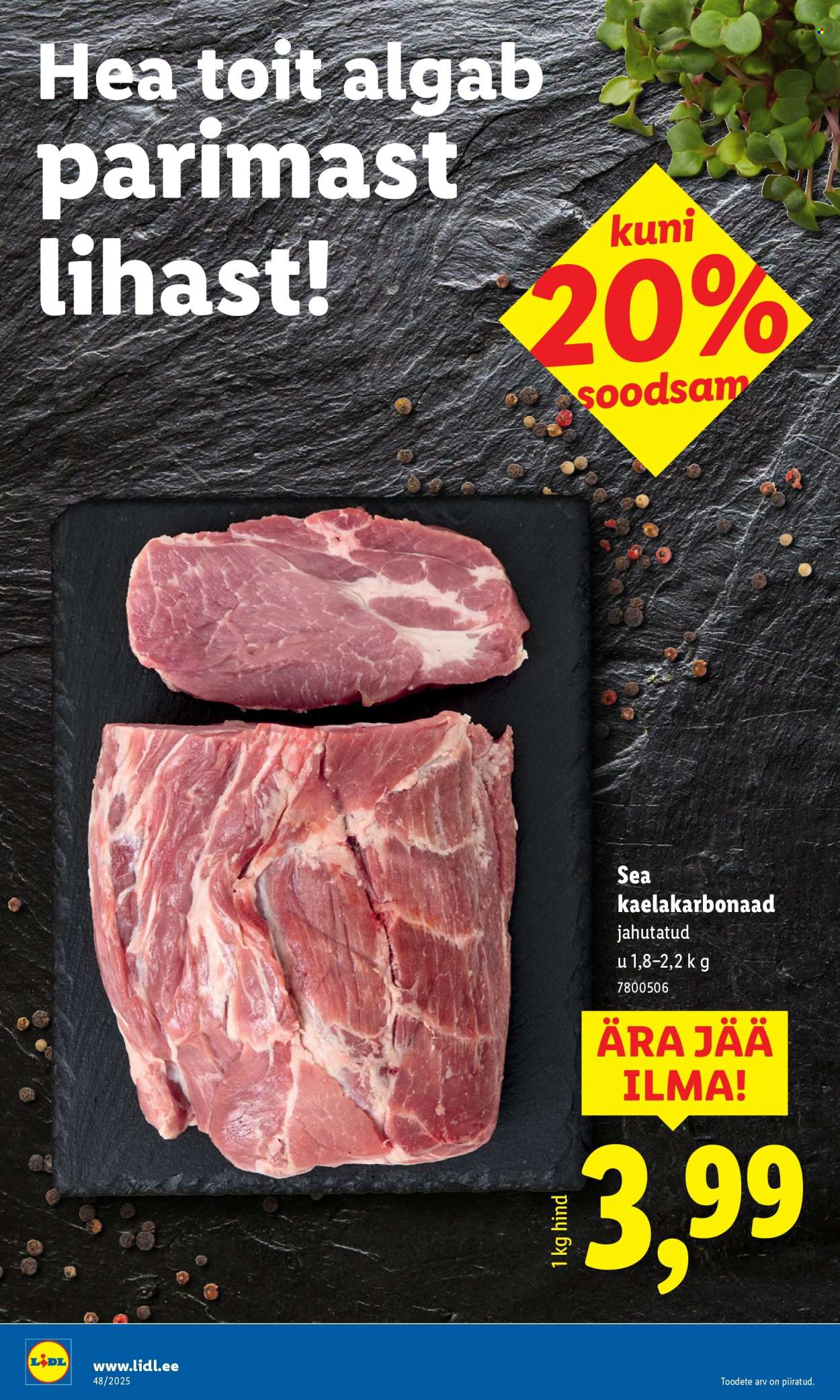 Lidl kliendileht - 24.11.2025 - 30.11.2025. Lehekülg 12