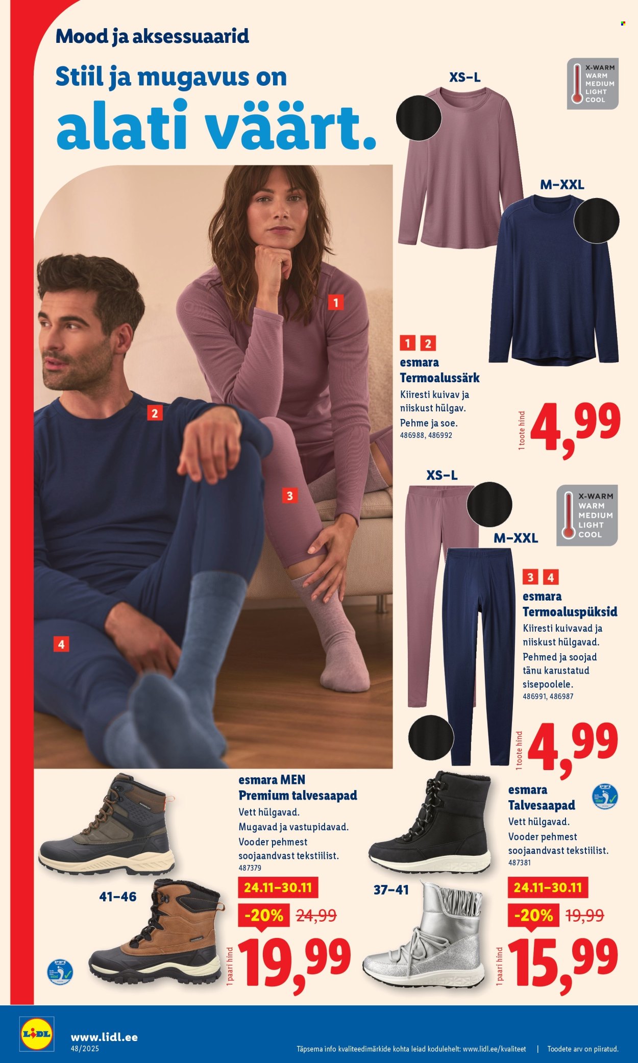 Lidl kliendileht - 24.11.2025 - 30.11.2025. Lehekülg 36