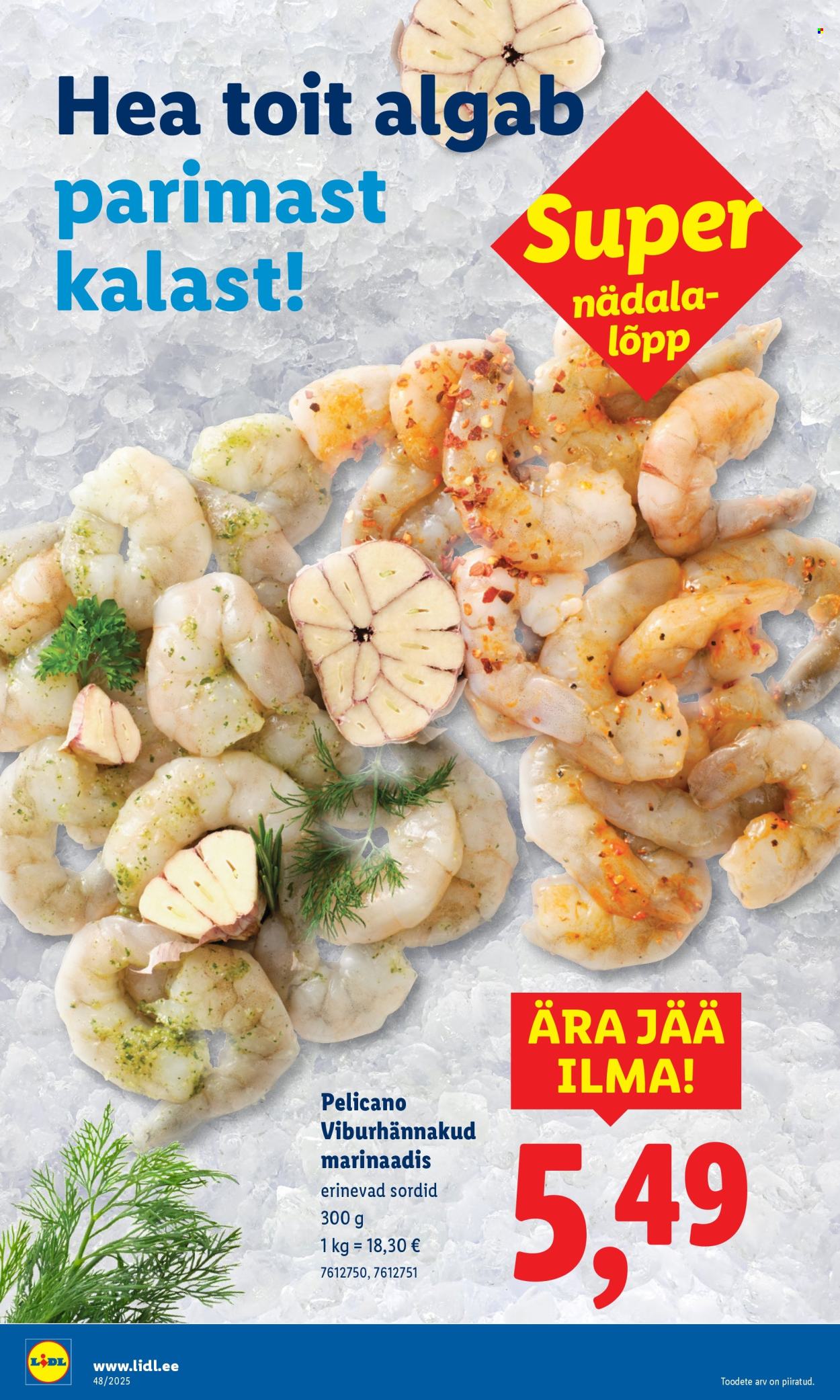 Lidl kliendileht - 24.11.2025 - 30.11.2025. Lehekülg 62