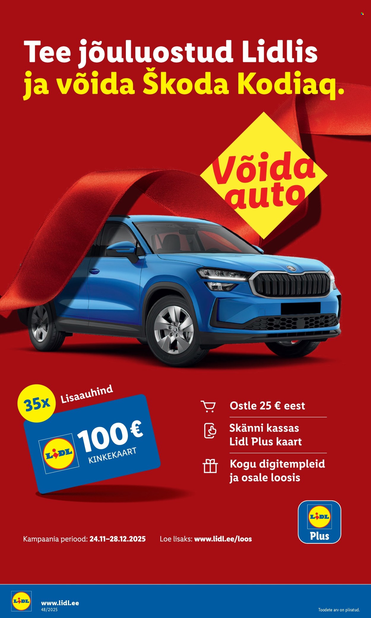 Lidl kliendileht - 24.11.2025 - 30.11.2025. Lehekülg 66