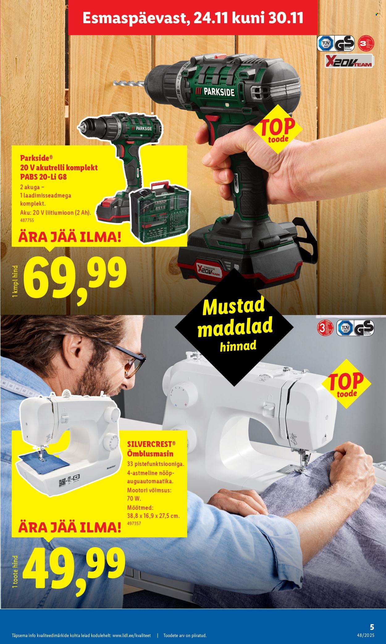 Lidl kliendileht - 27.11.2025 - 30.11.2025. Lehekülg 5