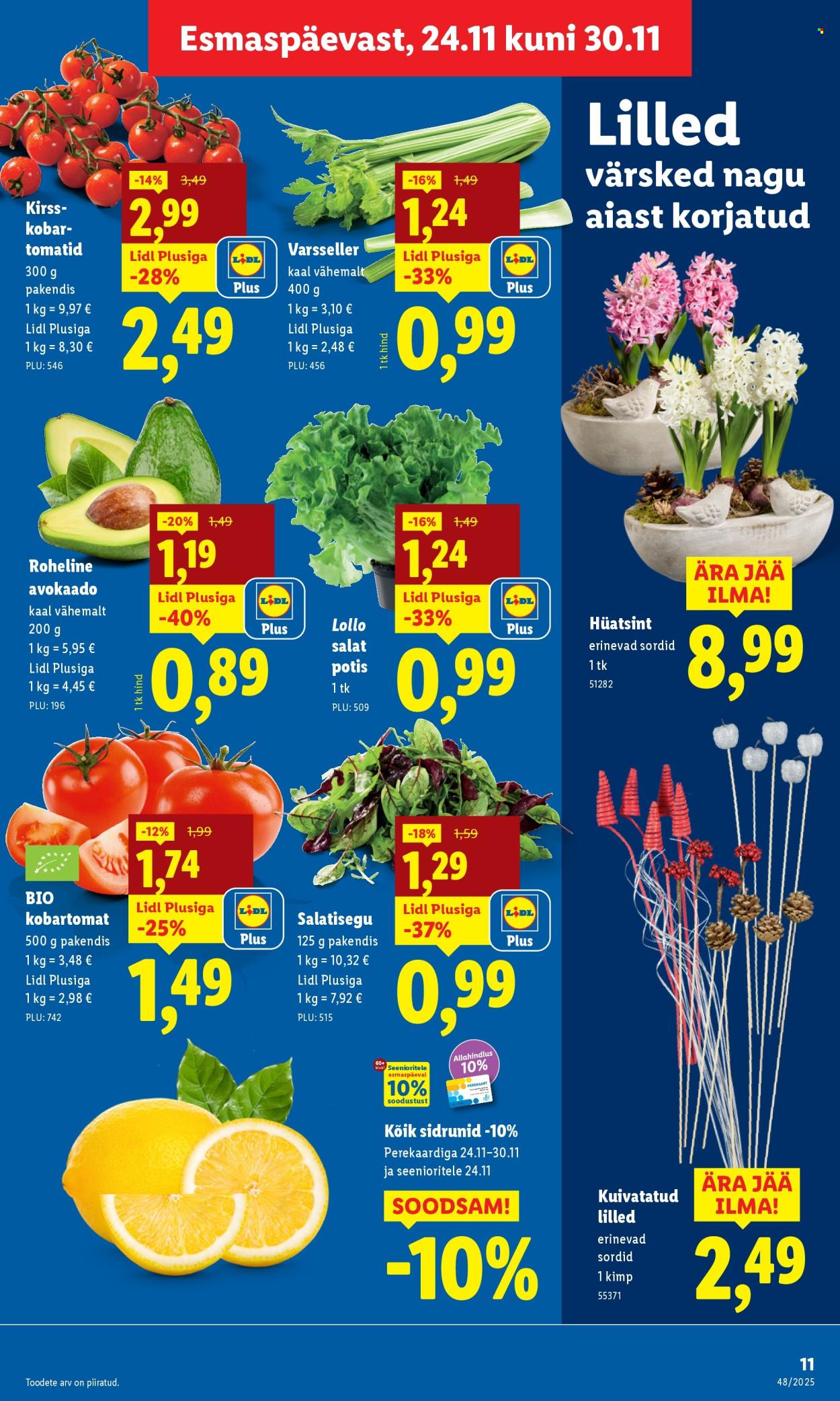 Lidl kliendileht - 27.11.2025 - 30.11.2025. Lehekülg 11